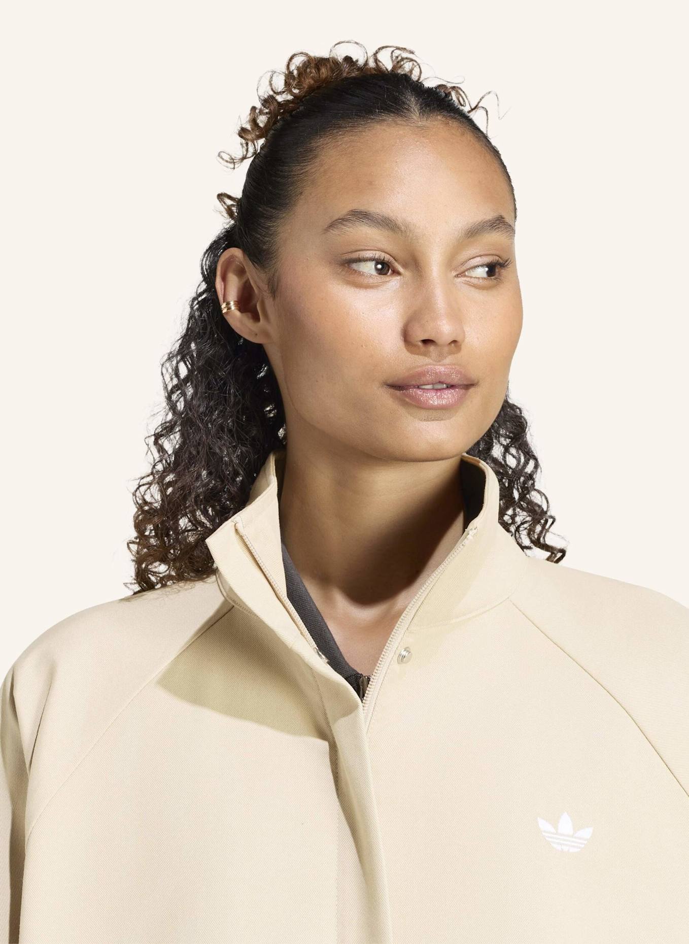 adidas Originals TRACK TOP COAT, FALTENDETAILS: BEIGE