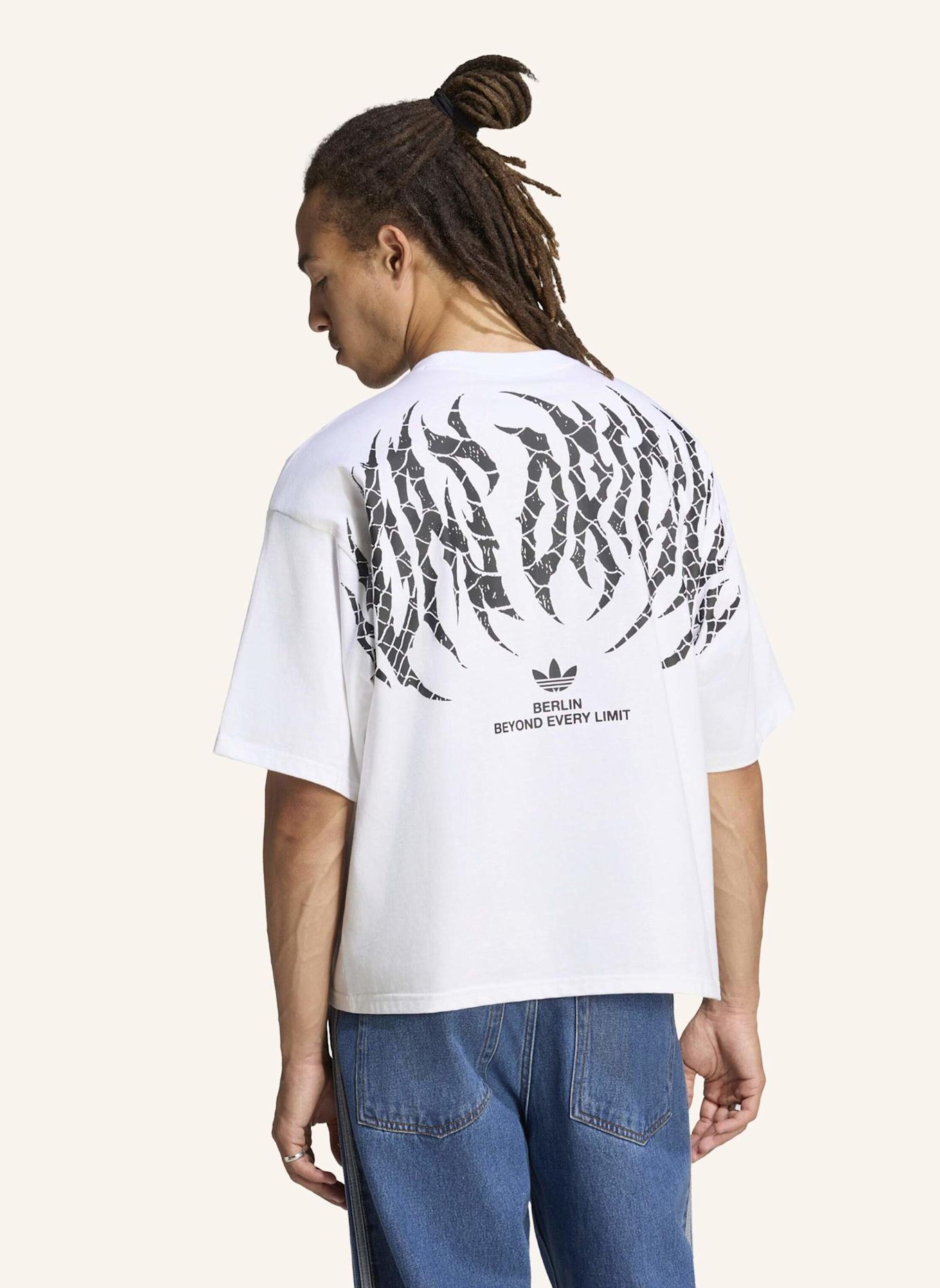 adidas Originals BERLIN GFX T-SHIRT: WEISS