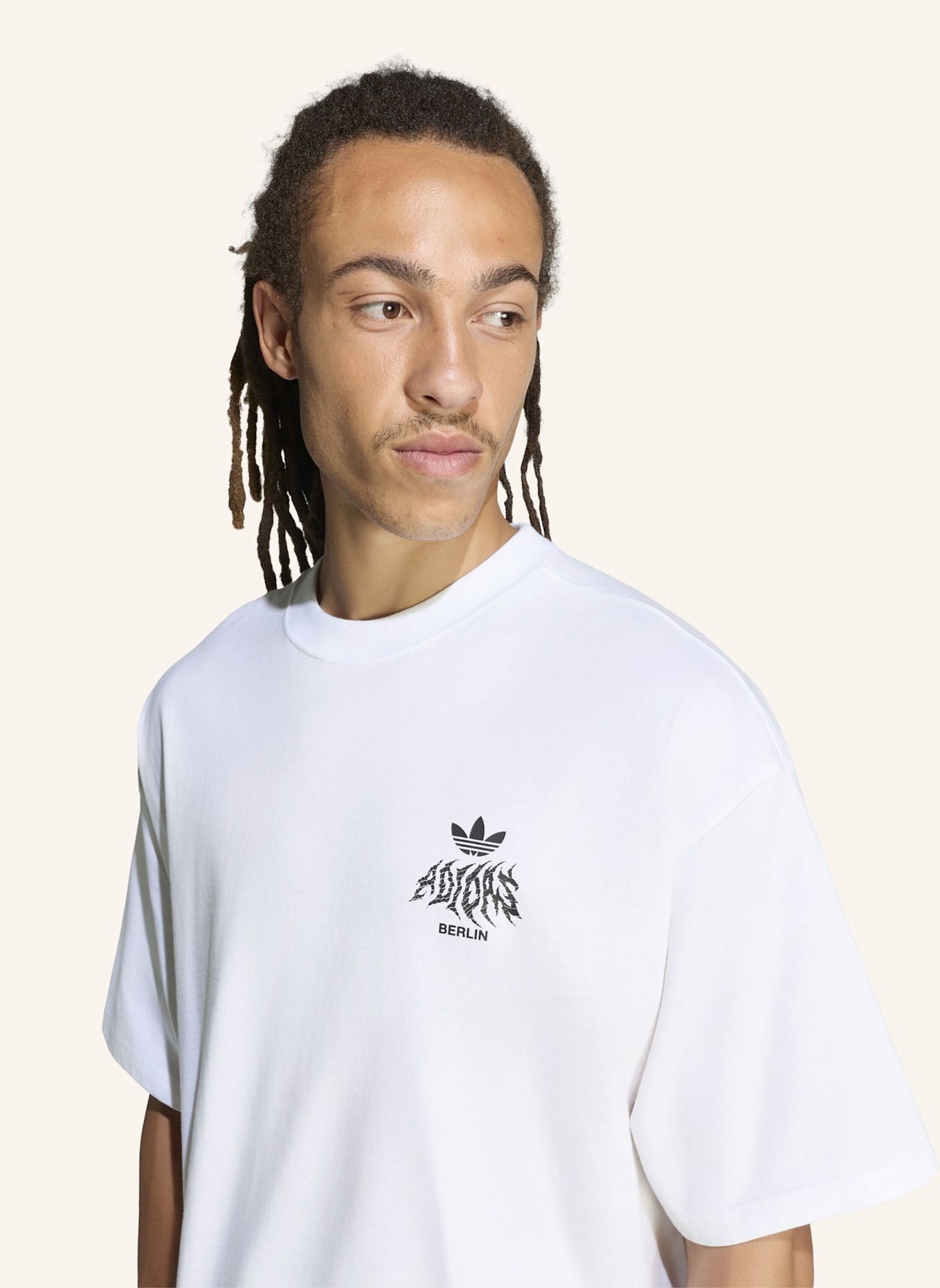 adidas Originals BERLIN GFX T-SHIRT: WEISS