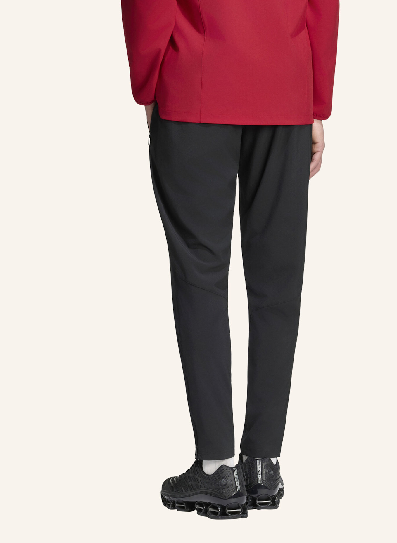 adidas AS ROM TIRO REISEHOSE: SCHWARZ