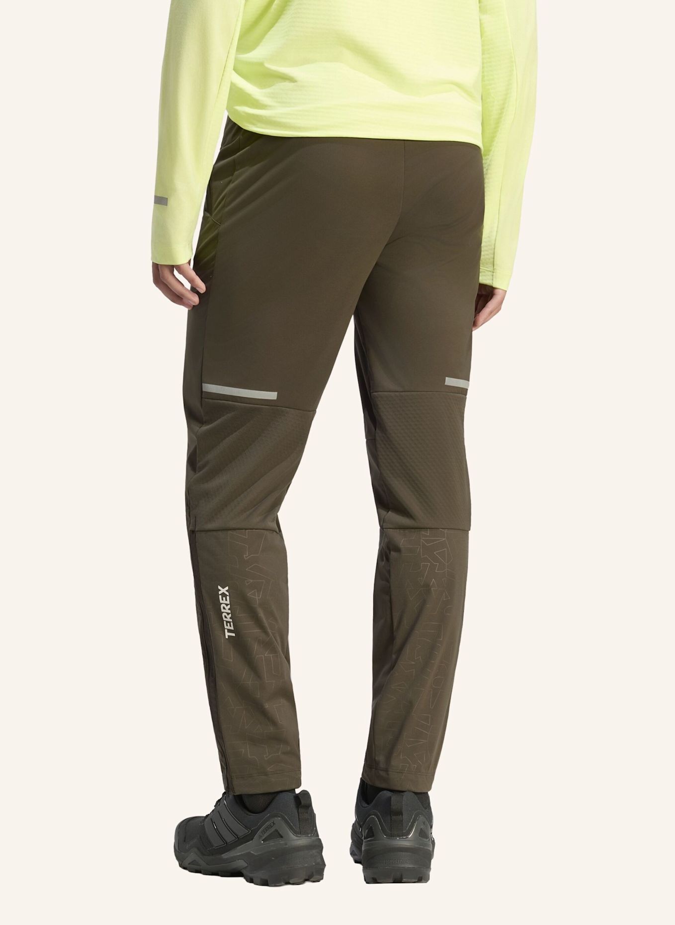 adidas TERREX TERREX XPERIOR CROSS-COUNTRY SOFTSHELL-HOSE: GRÜN