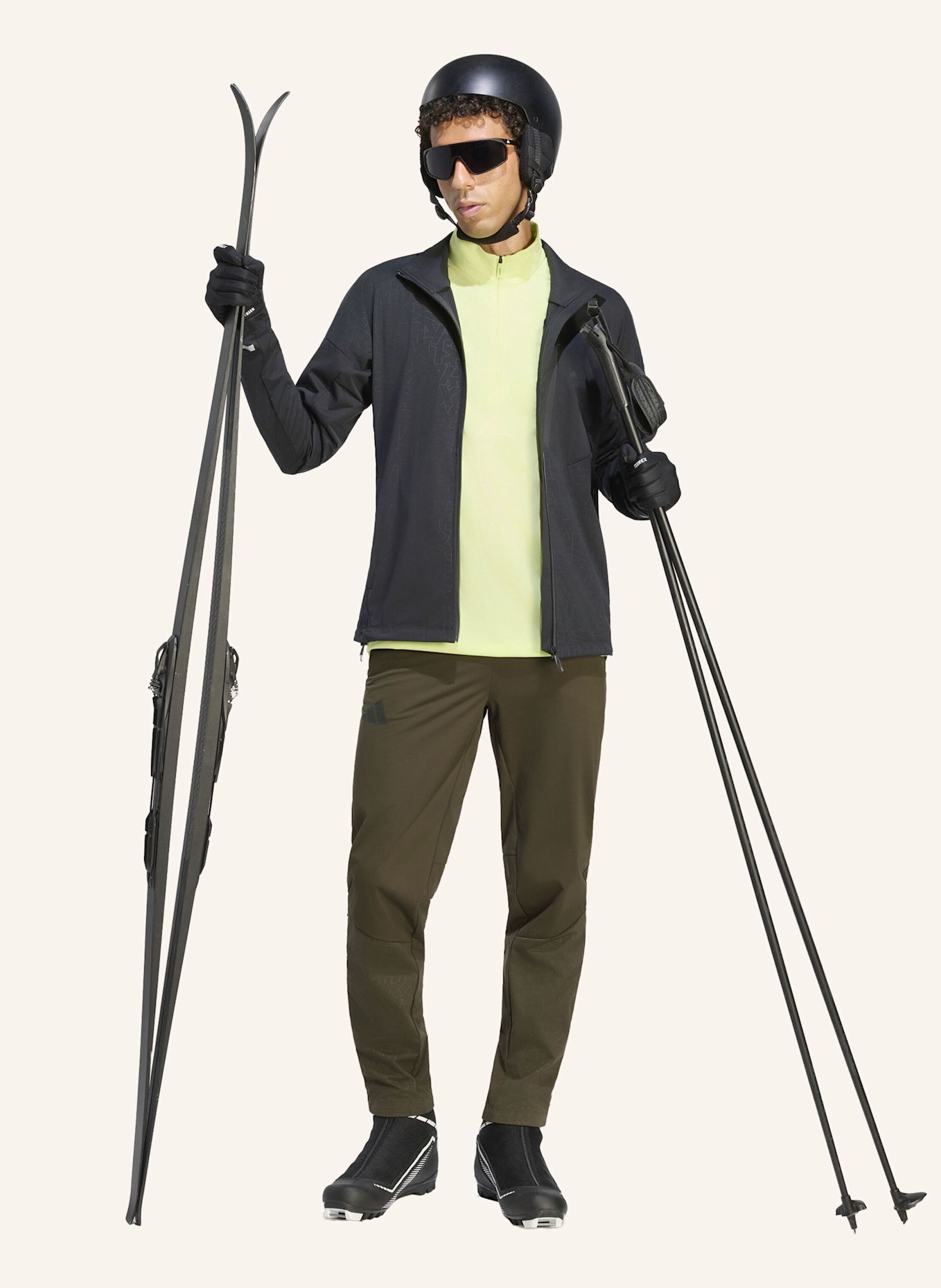 adidas TERREX TERREX XPERIOR CROSS-COUNTRY SOFTSHELL-HOSE: GRÜN