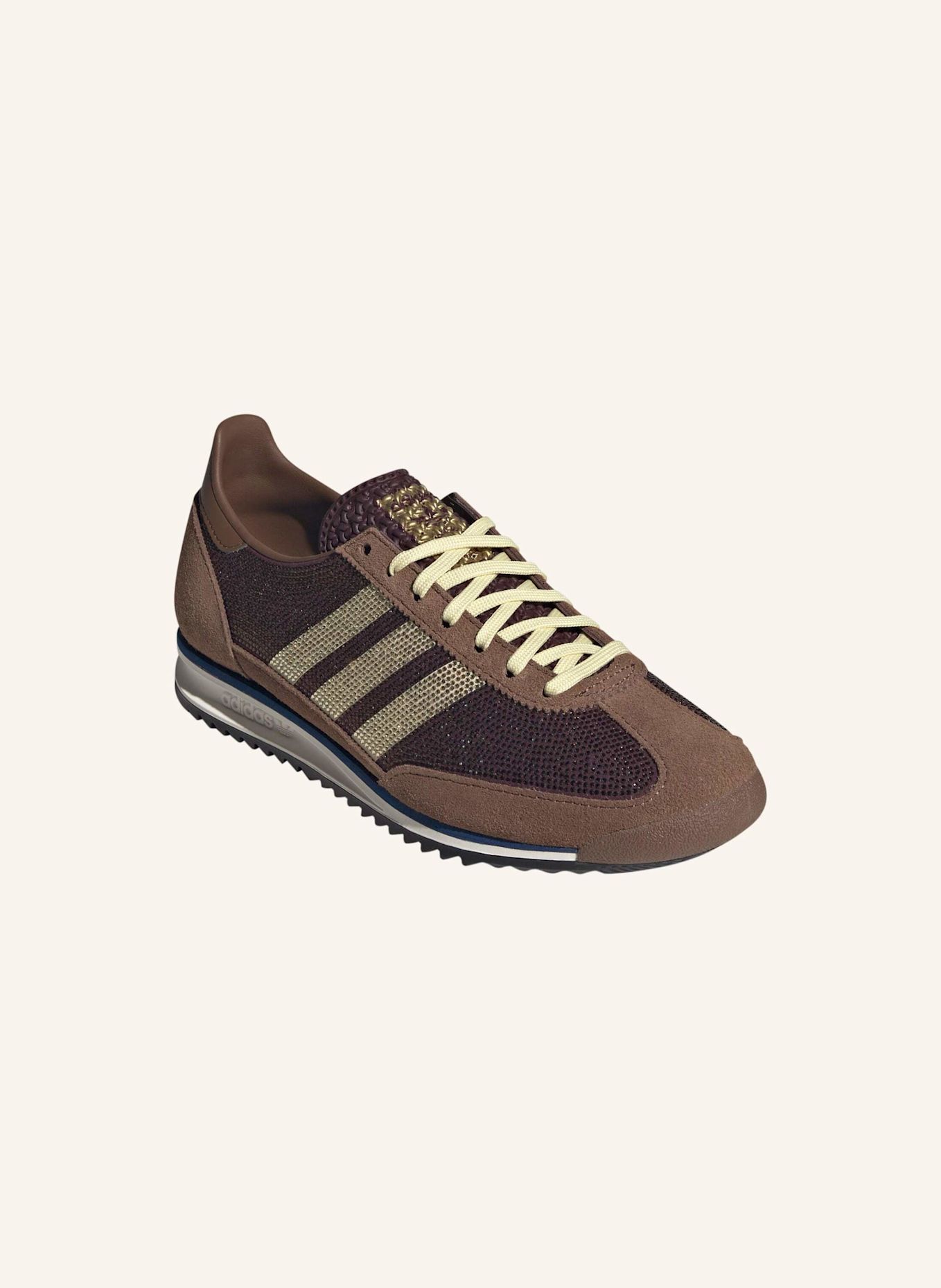adidas Originals SL 72 OG SCHUH: BRAUN / GELB / ROT