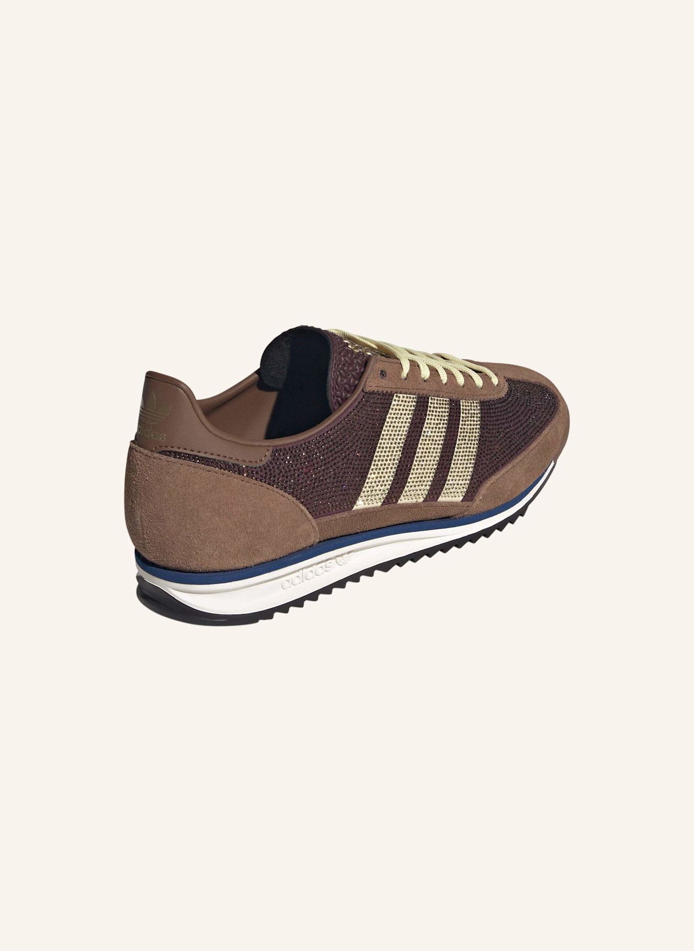 adidas Originals SL 72 OG SCHUH: BRAUN / GELB / ROT
