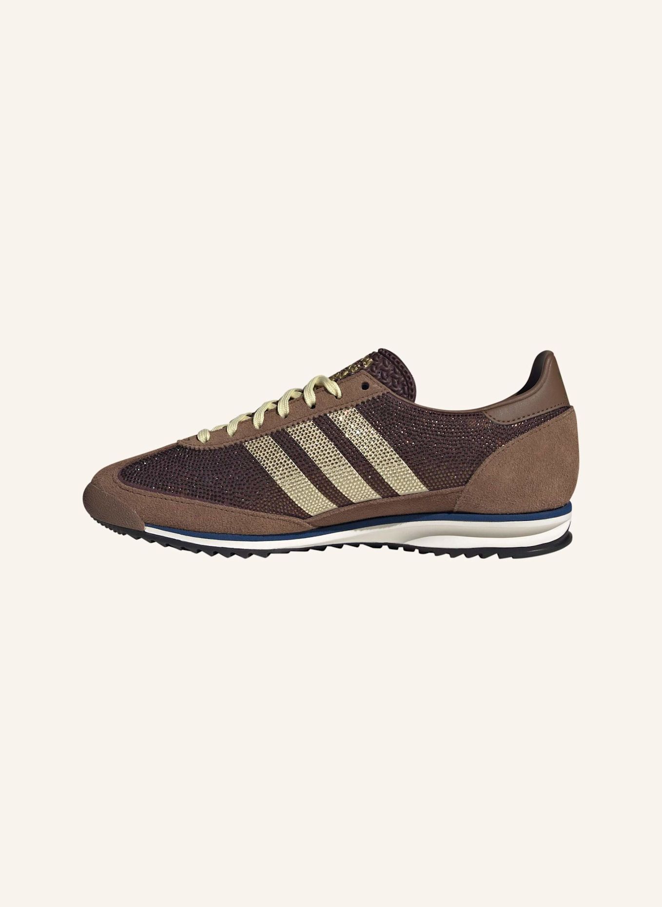 adidas Originals SL 72 OG SCHUH: BRAUN / GELB / ROT