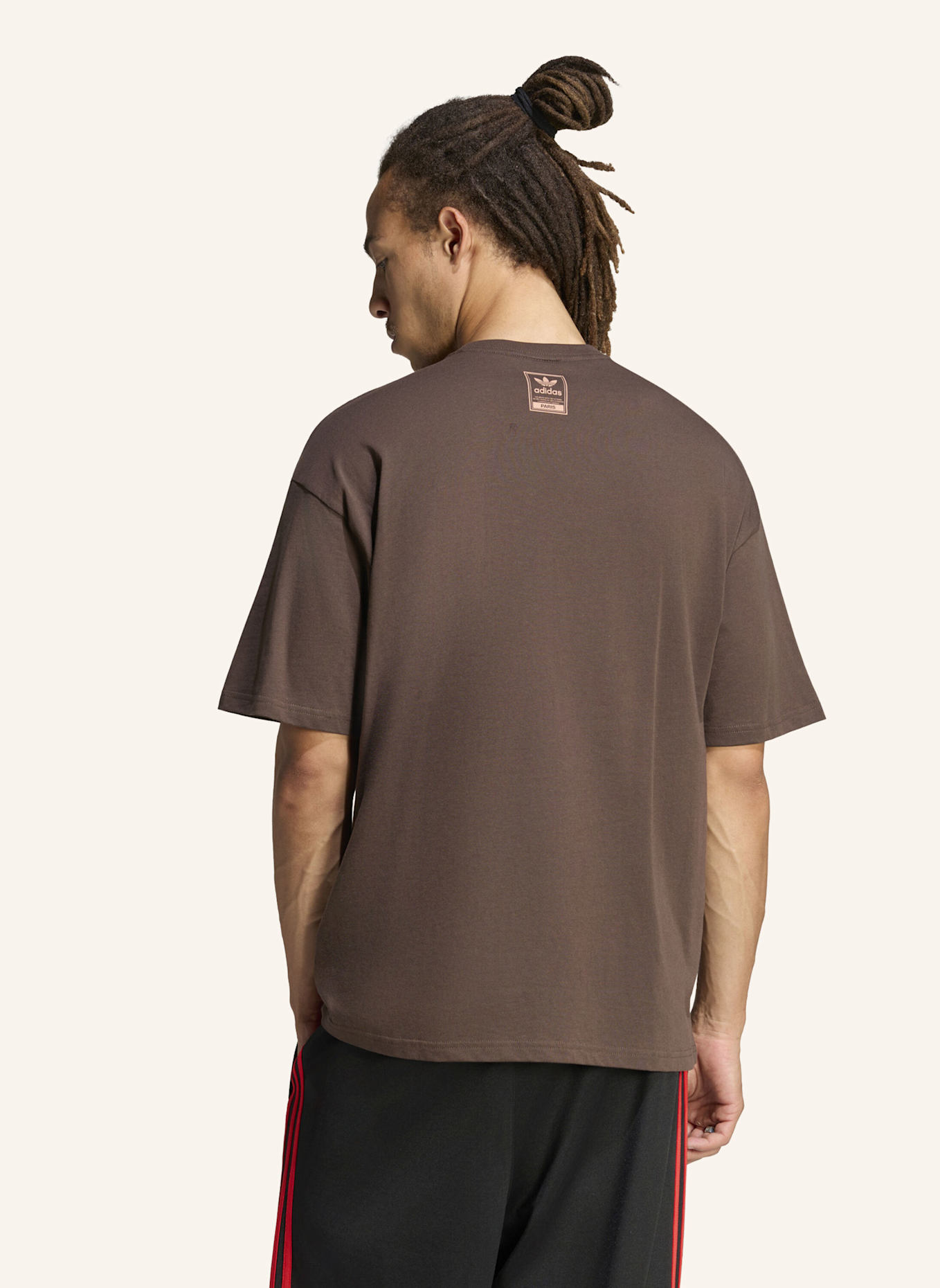 adidas Originals PARIS GFX TEE: BRAUN