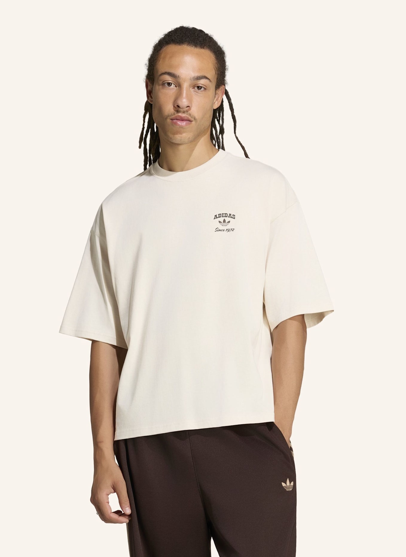 adidas Originals BOOTS GRAFIK T-SHIRT: WEISS