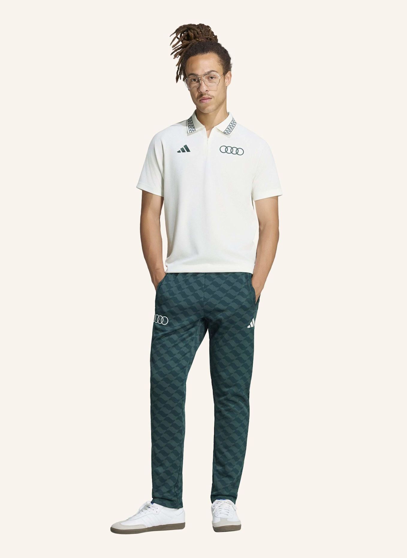 adidas AUDI REVOLUT FORMULA 1 TEAM SAMPA SOUL HOSE: GRÜN