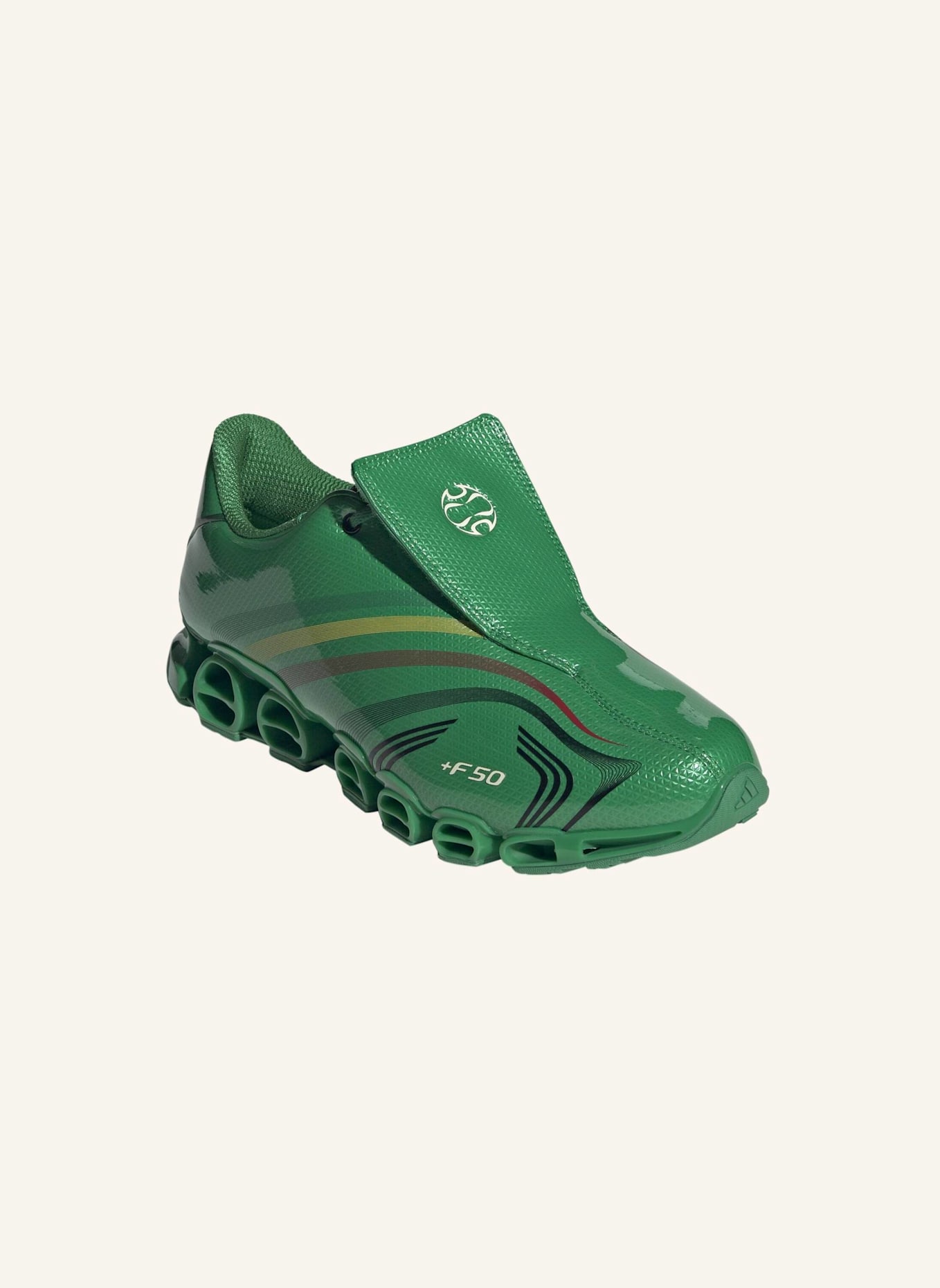 adidas Originals F50 TUNIT MEGA JAH JAH SCHUH: GRÜN/ SCHWARZ/ GELB