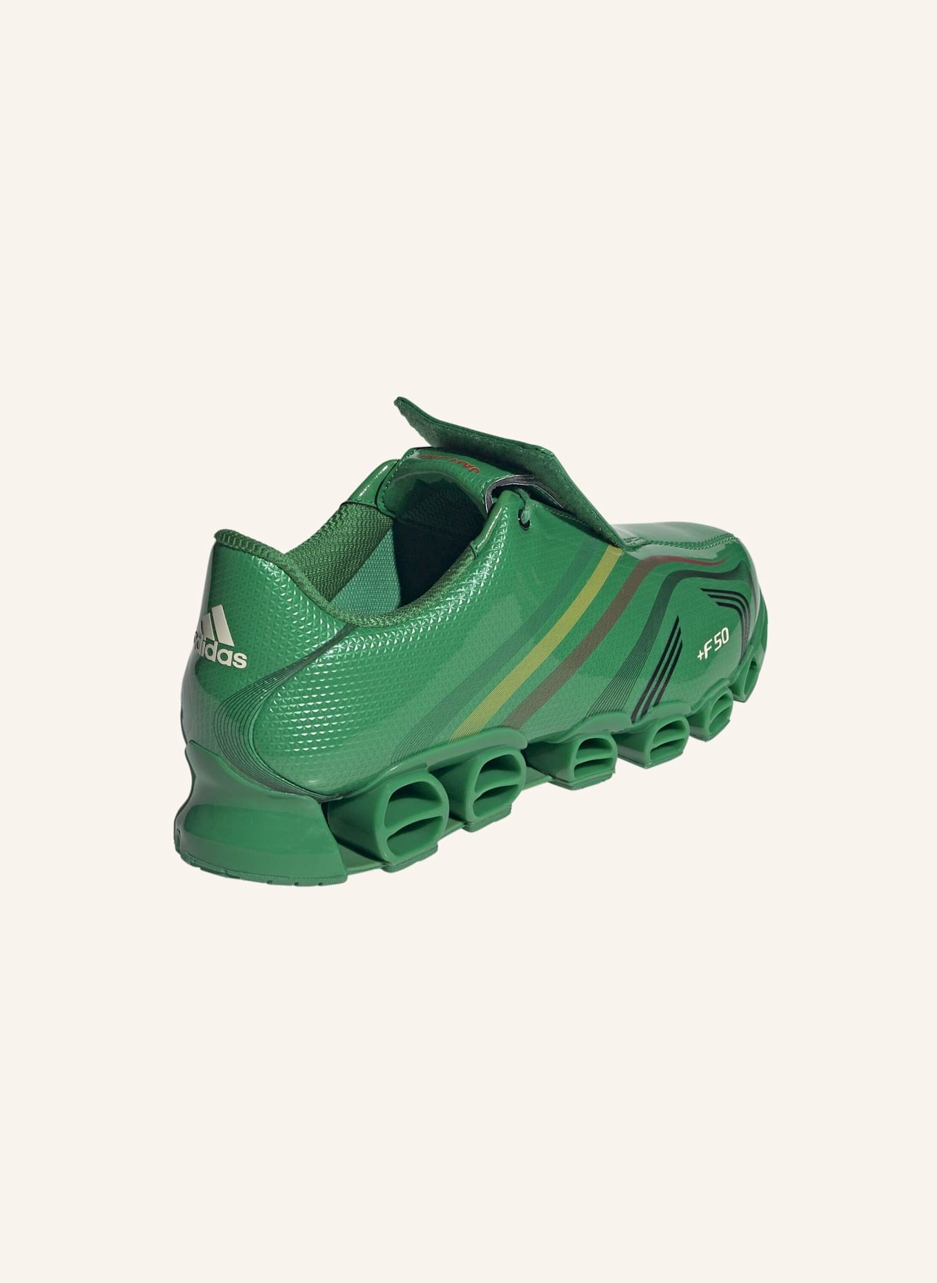 adidas Originals F50 TUNIT MEGA JAH JAH SCHUH: GRÜN/ SCHWARZ/ GELB