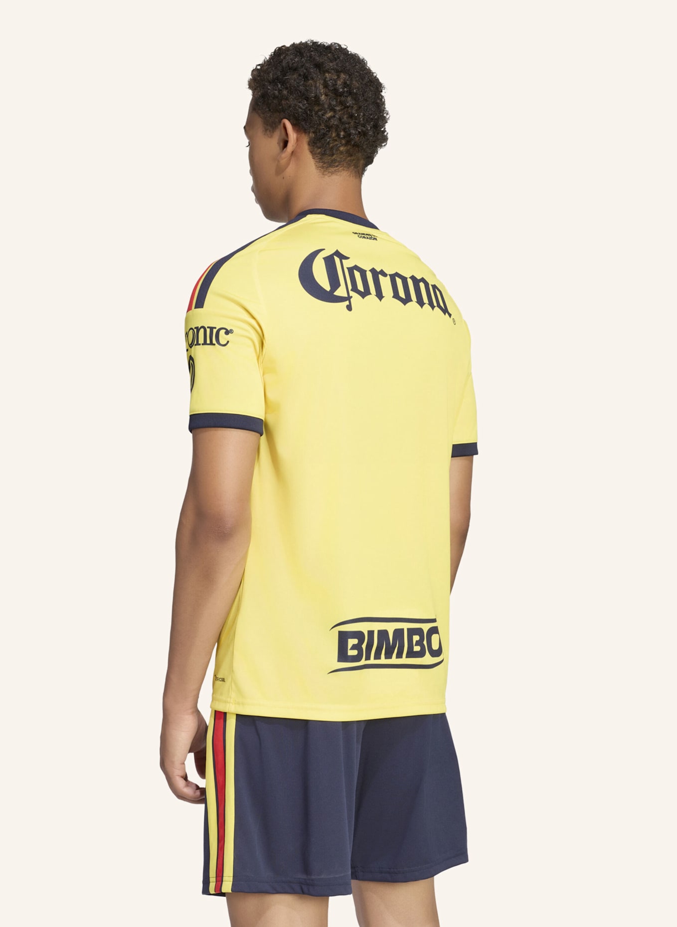 adidas CLUB AMERICA 26/27 HEIMTRIKOT: GELB/ BLAU