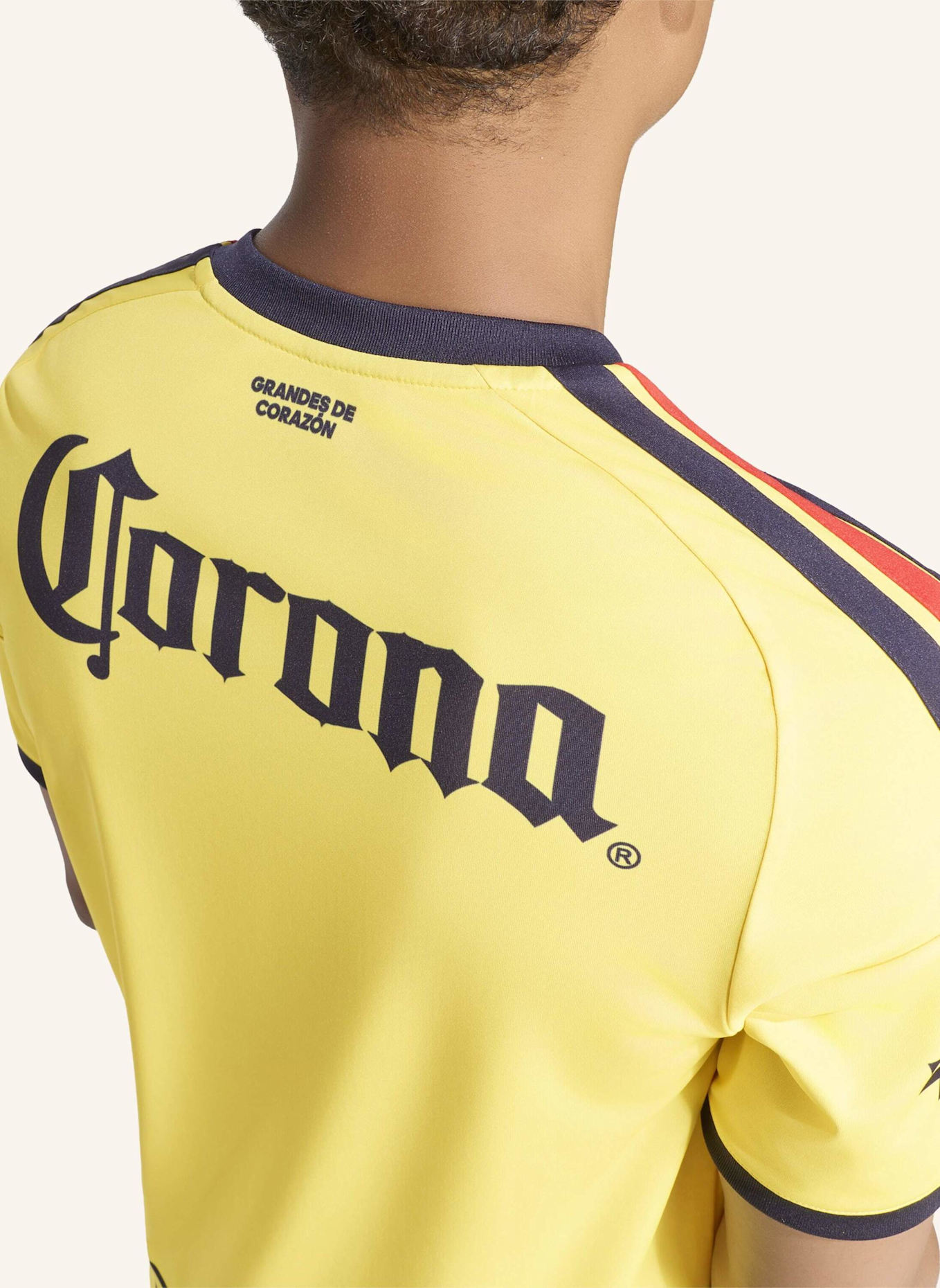 adidas CLUB AMERICA 26/27 HEIMTRIKOT: GELB/ BLAU