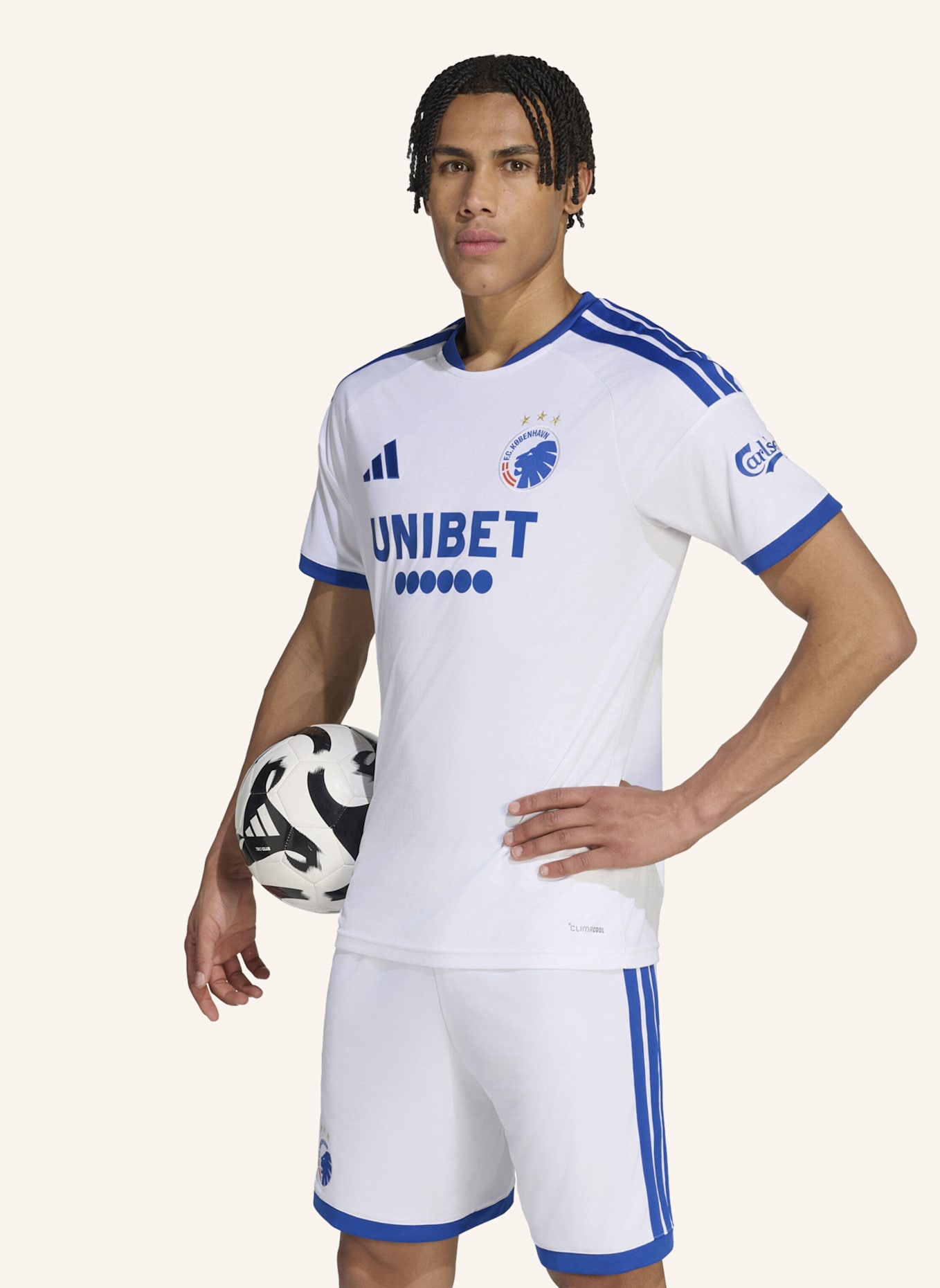 adidas FC KOPENHAGEN 26/27 HEIMTRIKOT: WEISS