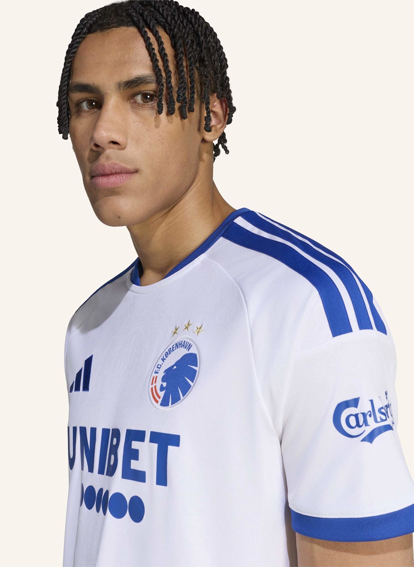 adidas FC KOPENHAGEN 26/27 HEIMTRIKOT: WEISS