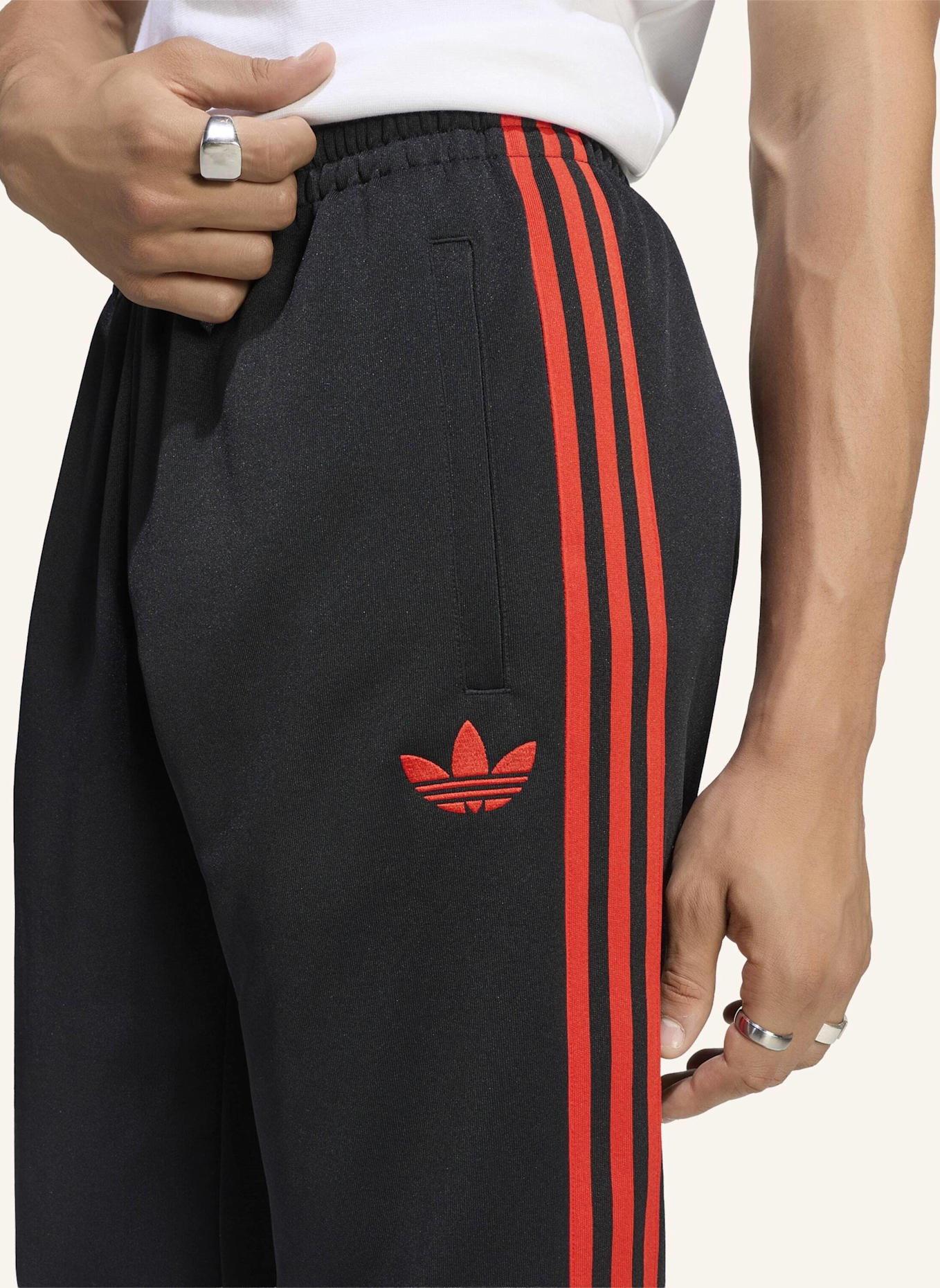 adidas BENFICA LISSABON ORIGINALS TRAININGSHOSE: SCHWARZ