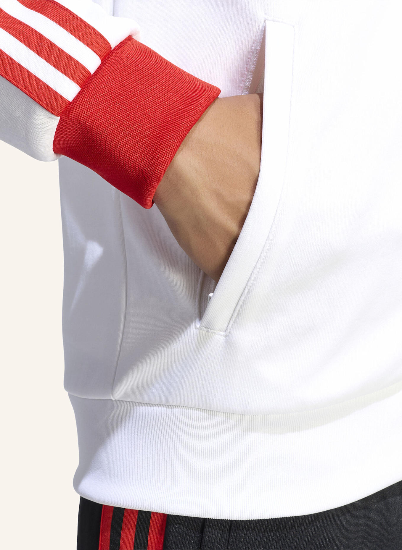 adidas BENFICA LISSABON ORIGINALS JACKE: WEISS