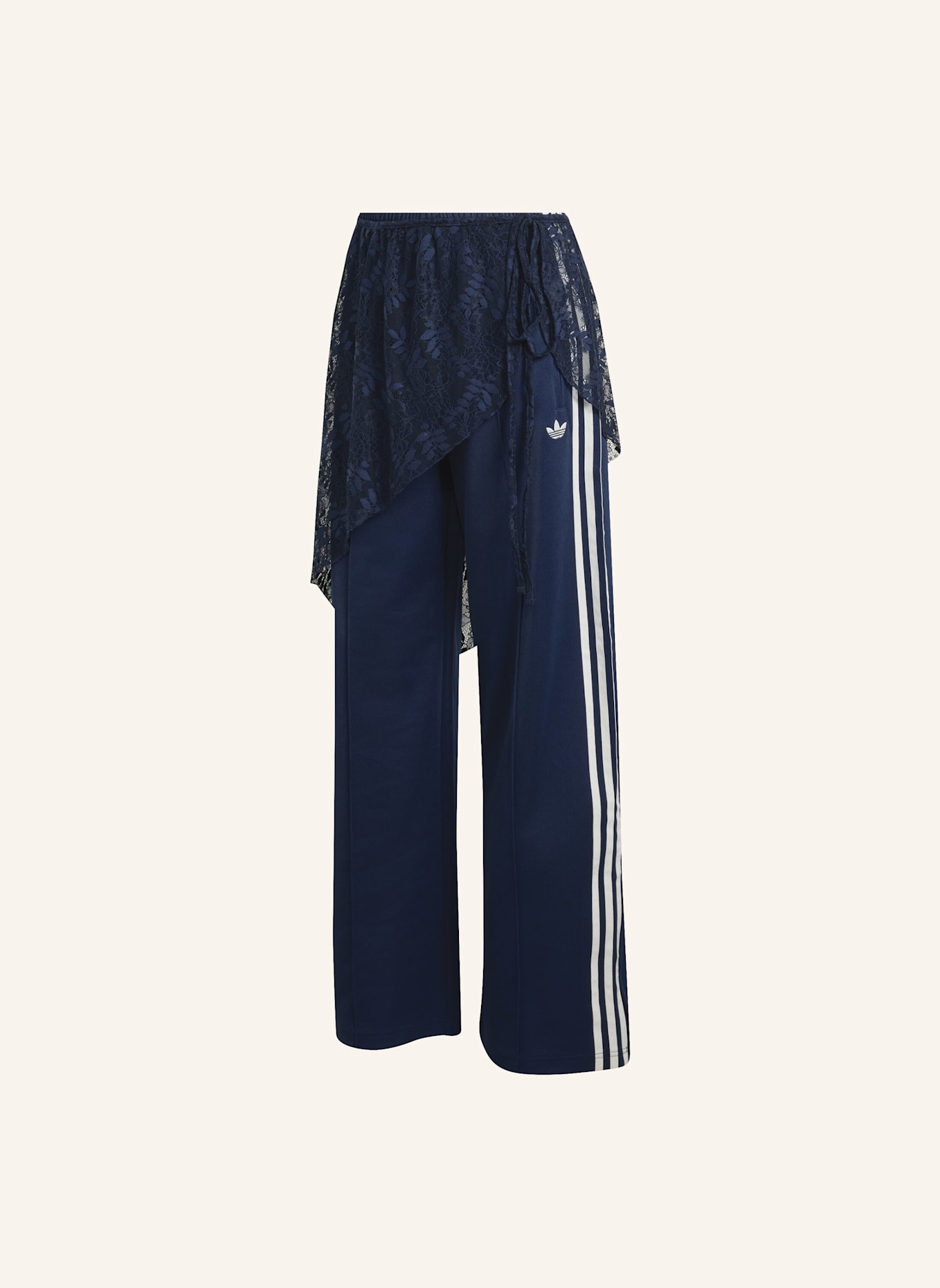adidas Originals 2IN1 FIREBIRD LOOSE TRAININGSHOSE, LACE SKIRT: BLAU