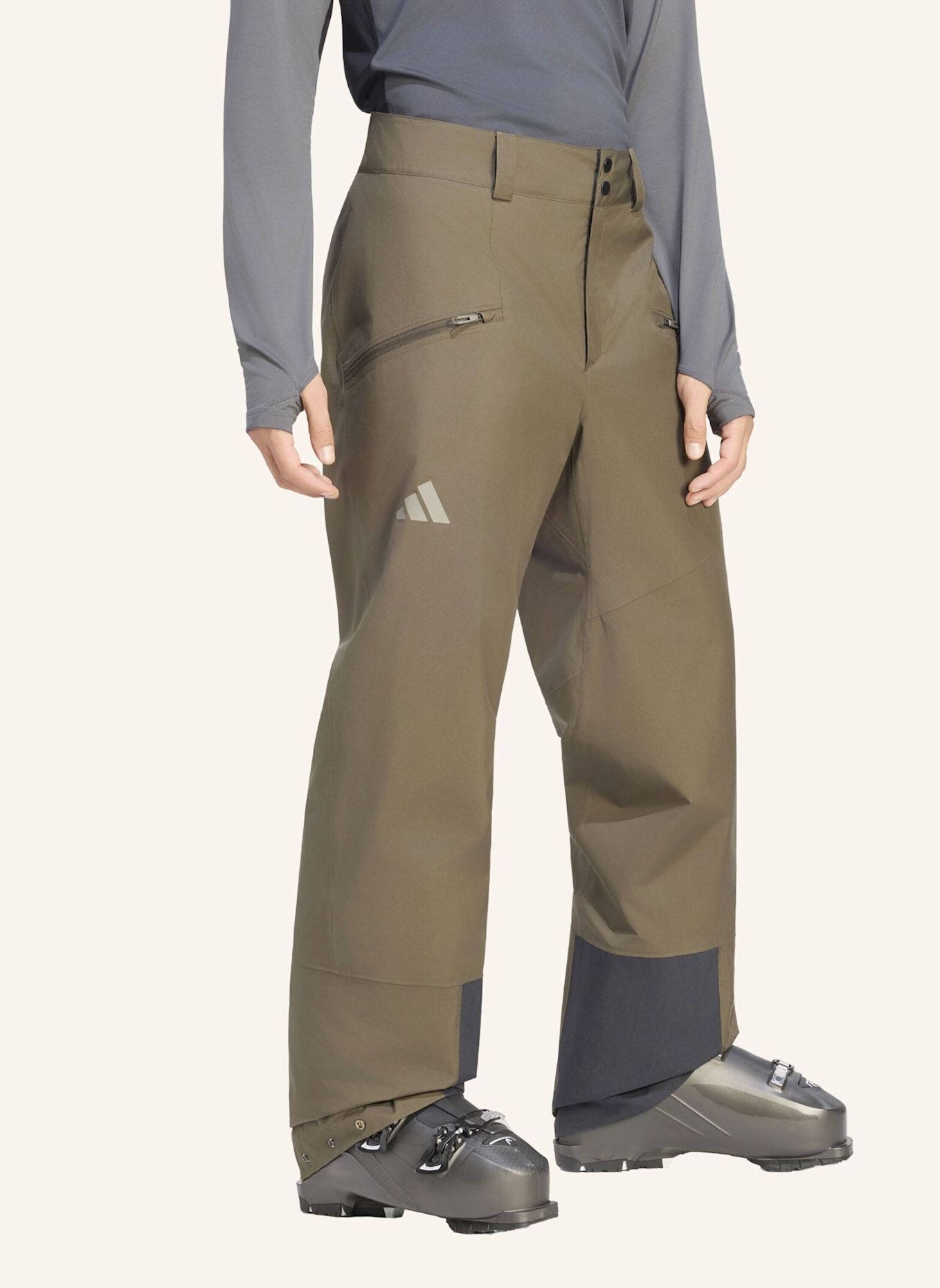 adidas TERREX TERREX MULTI HOSE, 2-LAGIG, CLIMAPROOF, ISOLIERT: GRÜN