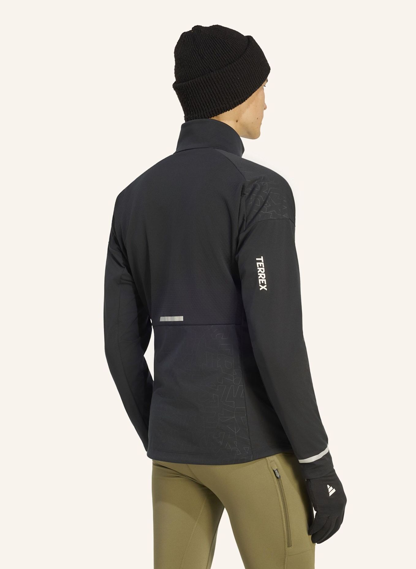 adidas TERREX TERREX XPERIOR CROSS COUNTRY-SKI SOFTSHELL-JACKE: SCHWARZ