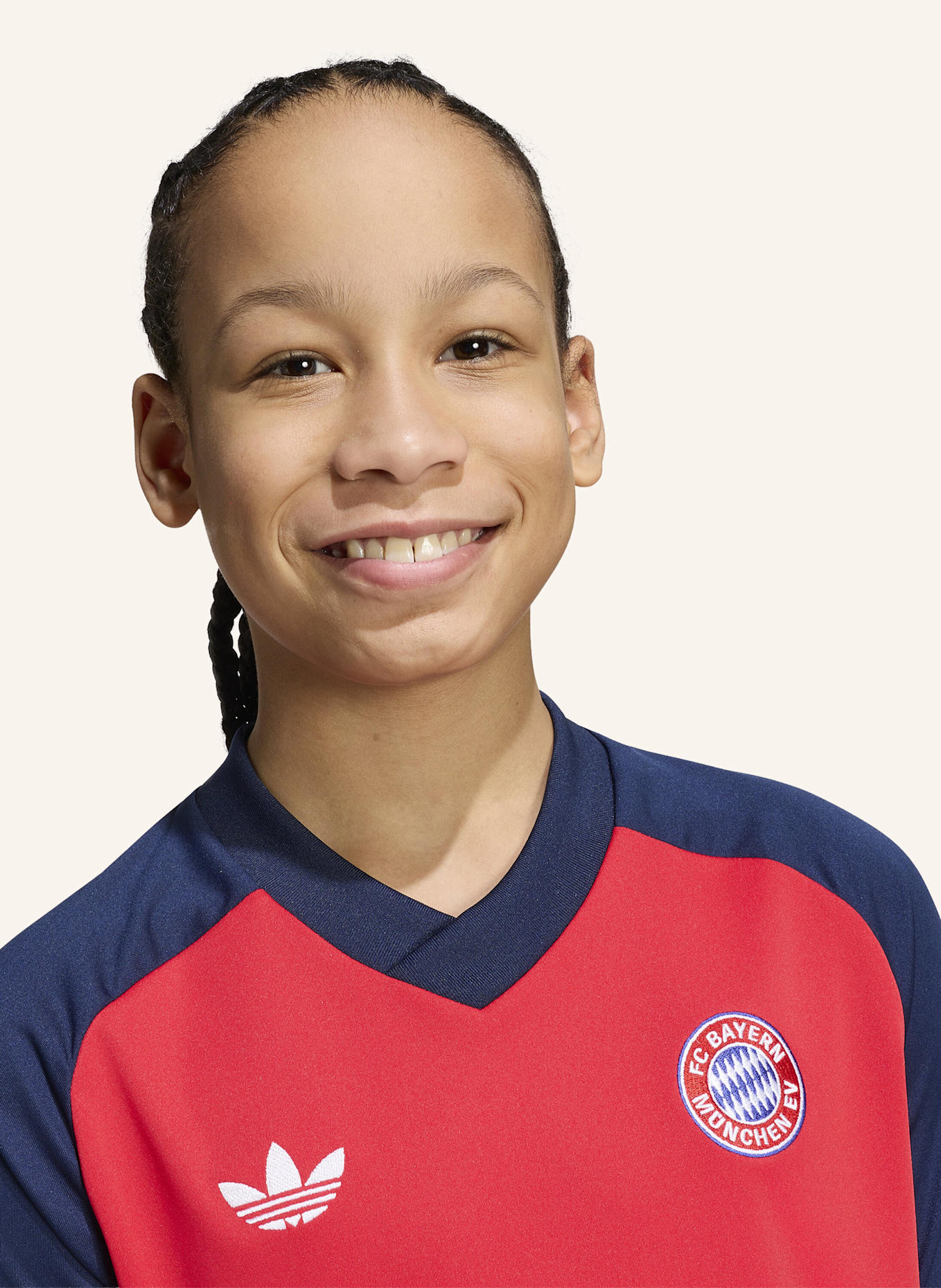adidas FC BAYERN MÜNCHEN 26/27 KIDS PRE-MATCH TRIKOT: ROT