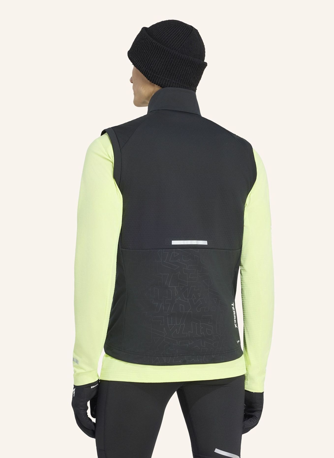 adidas TERREX TERREX XPERIOR CROSS-COUNTRY SKI SOFTSHELL-WESTE: SCHWARZ