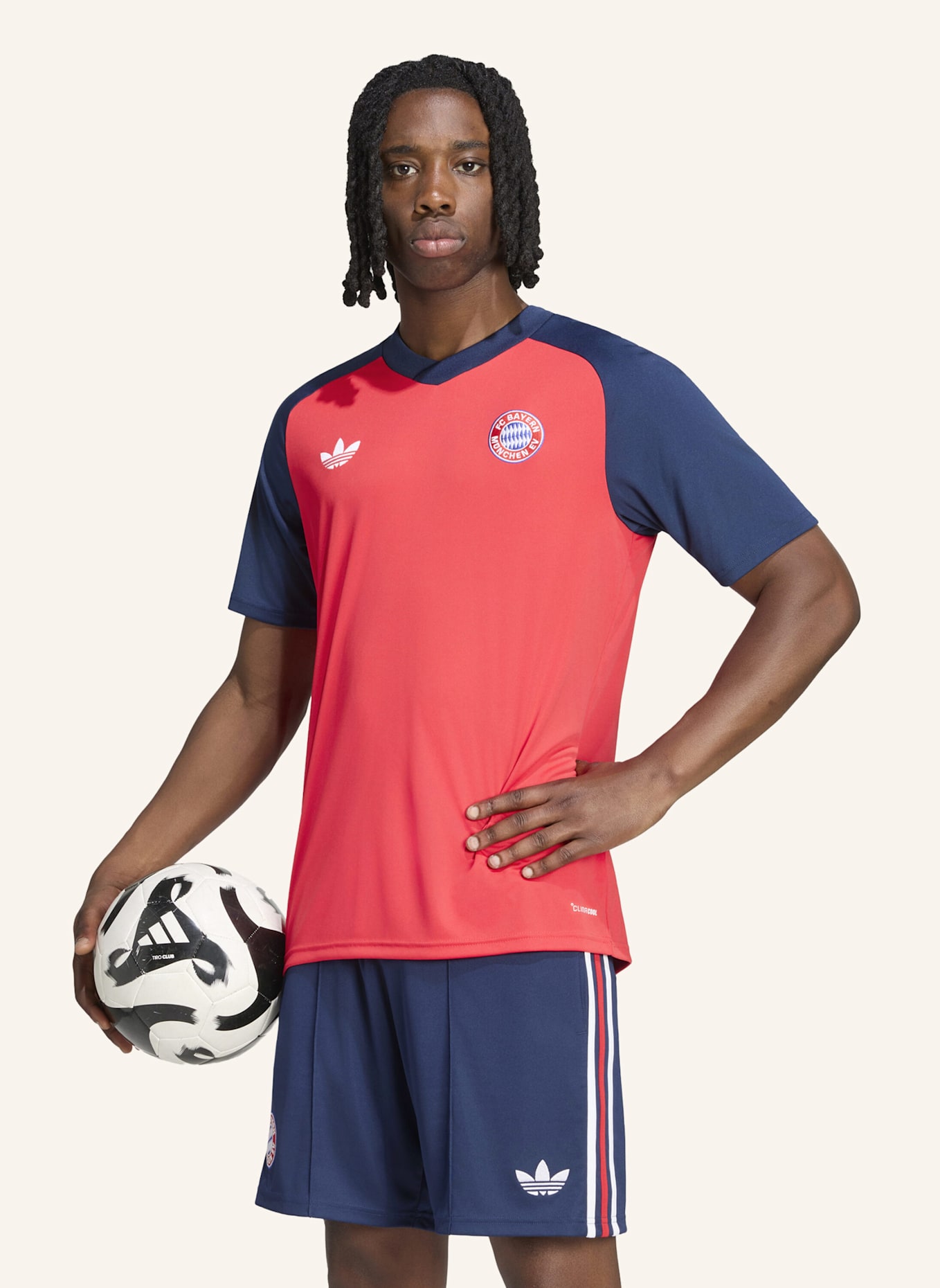 adidas FC BAYERN MÜNCHEN 26/27 PRE-MATCH SHIRT: ROT