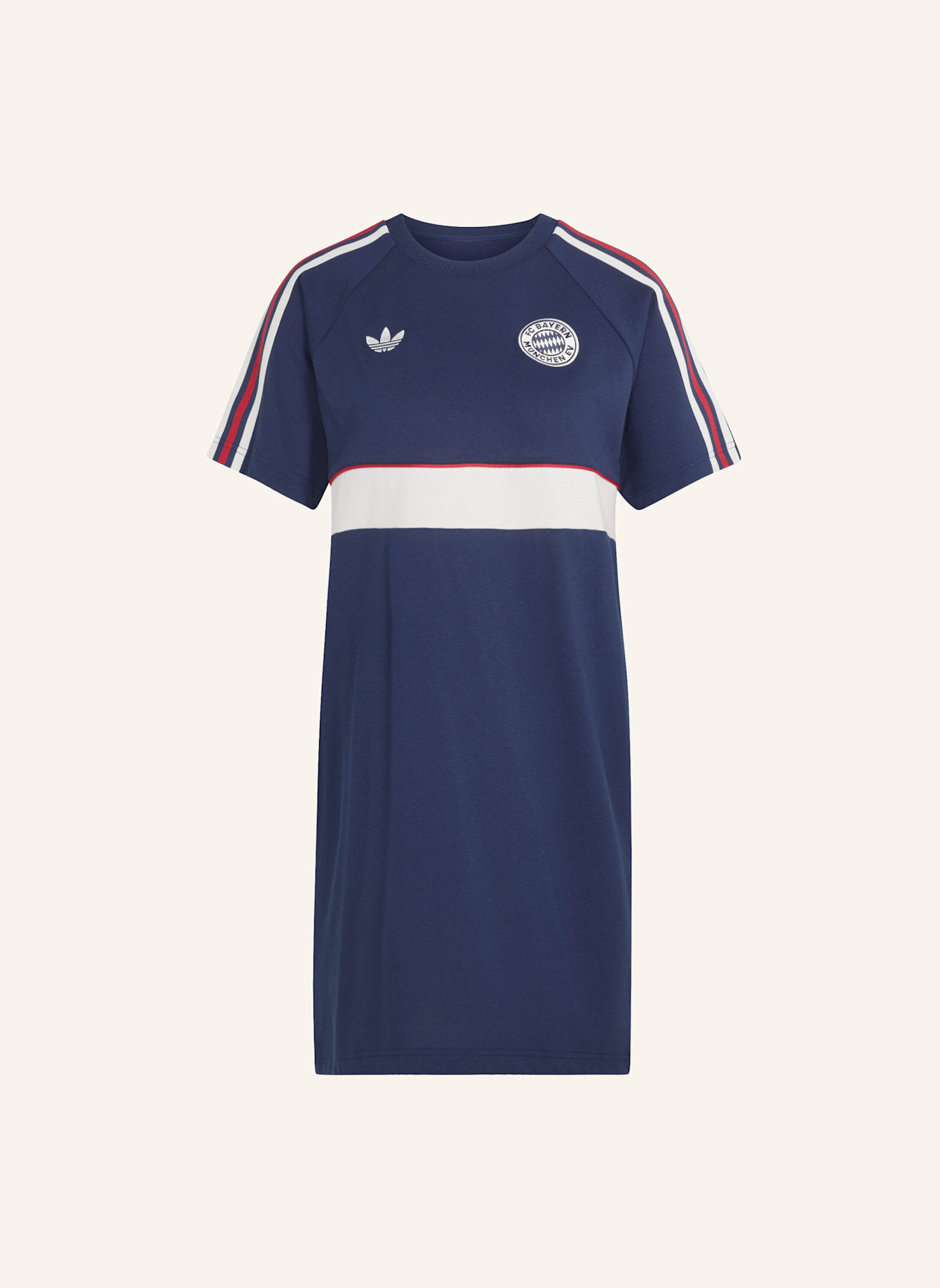 adidas FC BAYERN MÜNCHEN OG KLEID: BLAU / WEISS