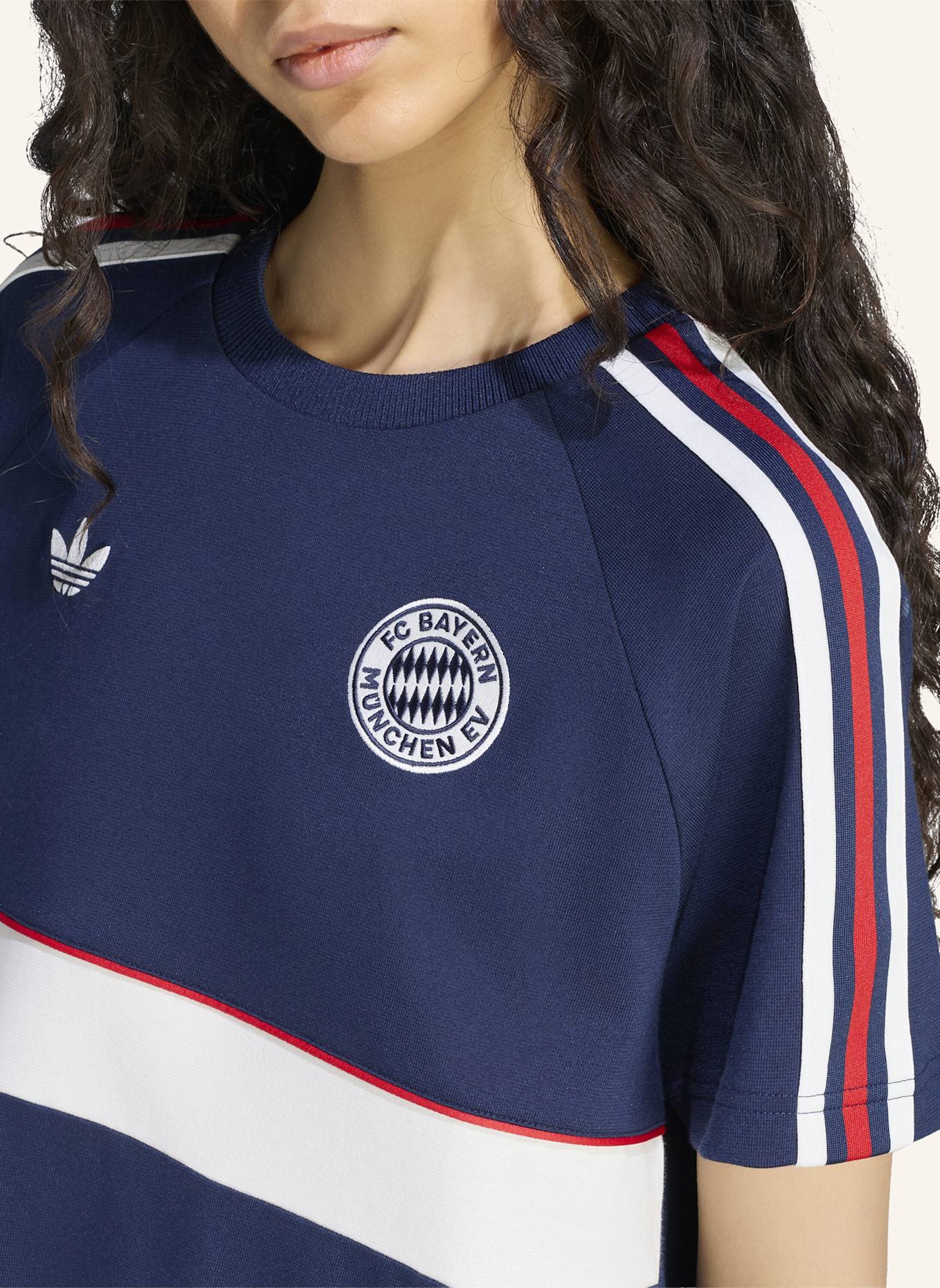 adidas FC BAYERN MÜNCHEN OG KLEID: BLAU / WEISS