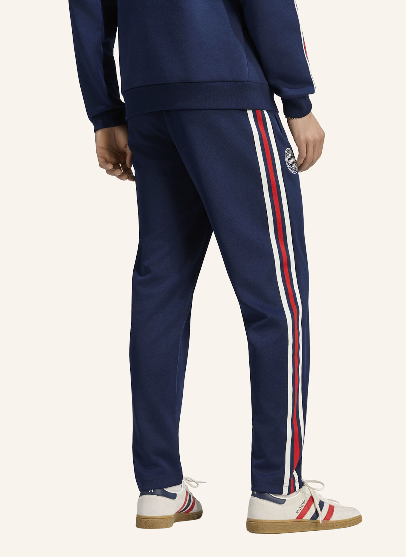 adidas FC BAYERN MÜNCHEN OG TRAININGSHOSE: BLAU