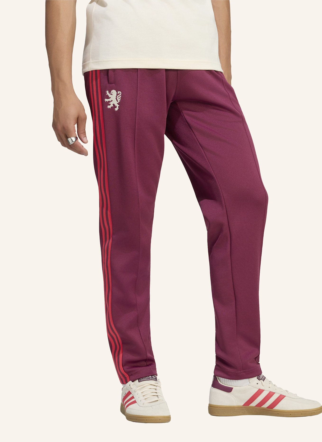 adidas OLYMPIQUE LYON ORIGINALS TRAININGSHOSE: ROT