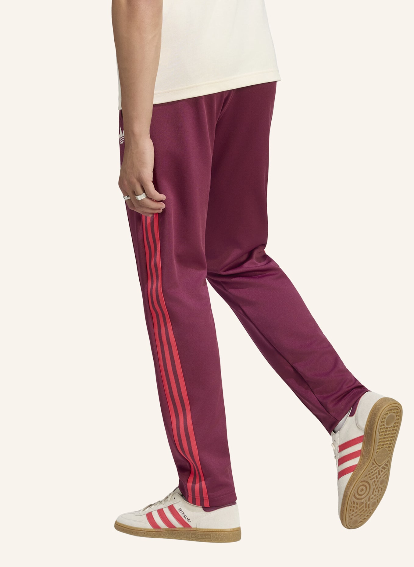 adidas OLYMPIQUE LYON ORIGINALS TRAININGSHOSE: ROT
