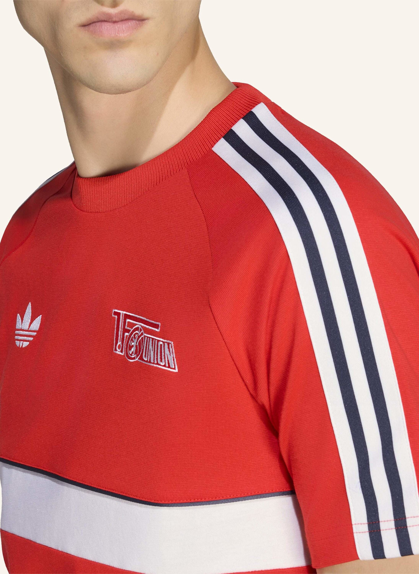 adidas UNION BERLIN ORIGINALS T-SHIRT: ROT