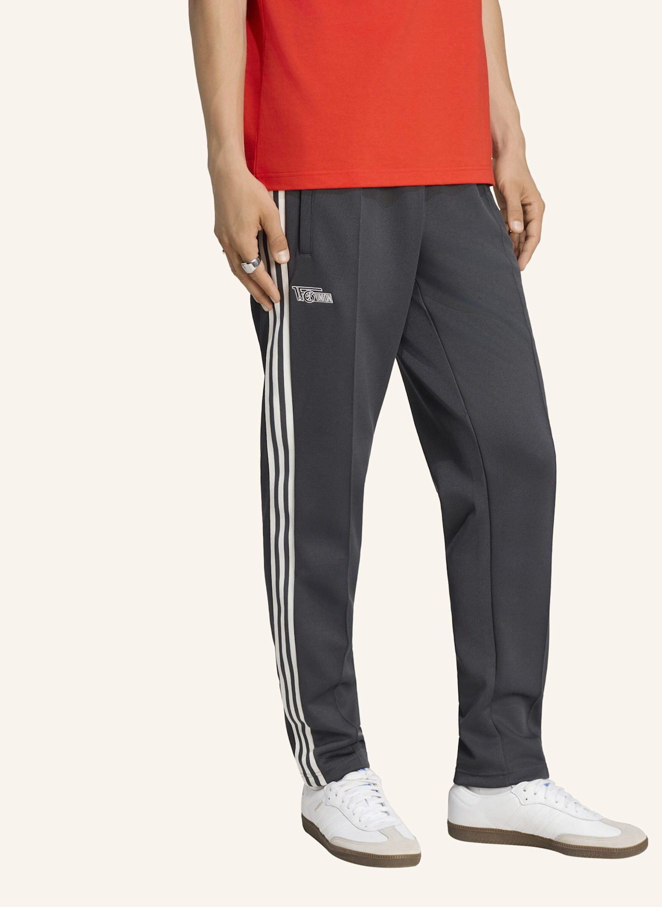 adidas 1. FC UNION BERLIN ORIGINALS TRAININGSHOSE: GRAU