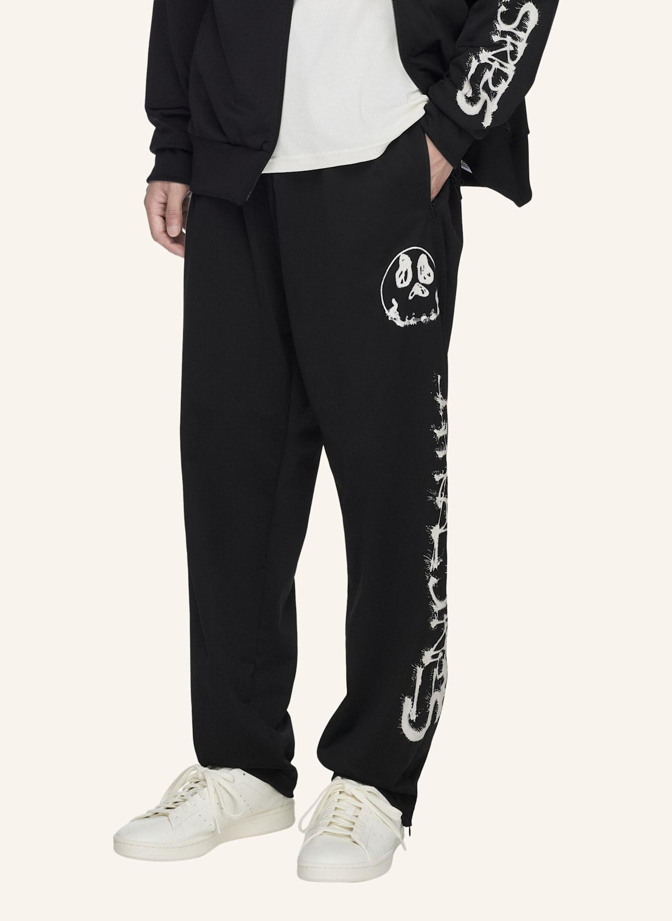 Y-3 Y-3 CHITO GRAFIK TRAININGSHOSE: SCHWARZ