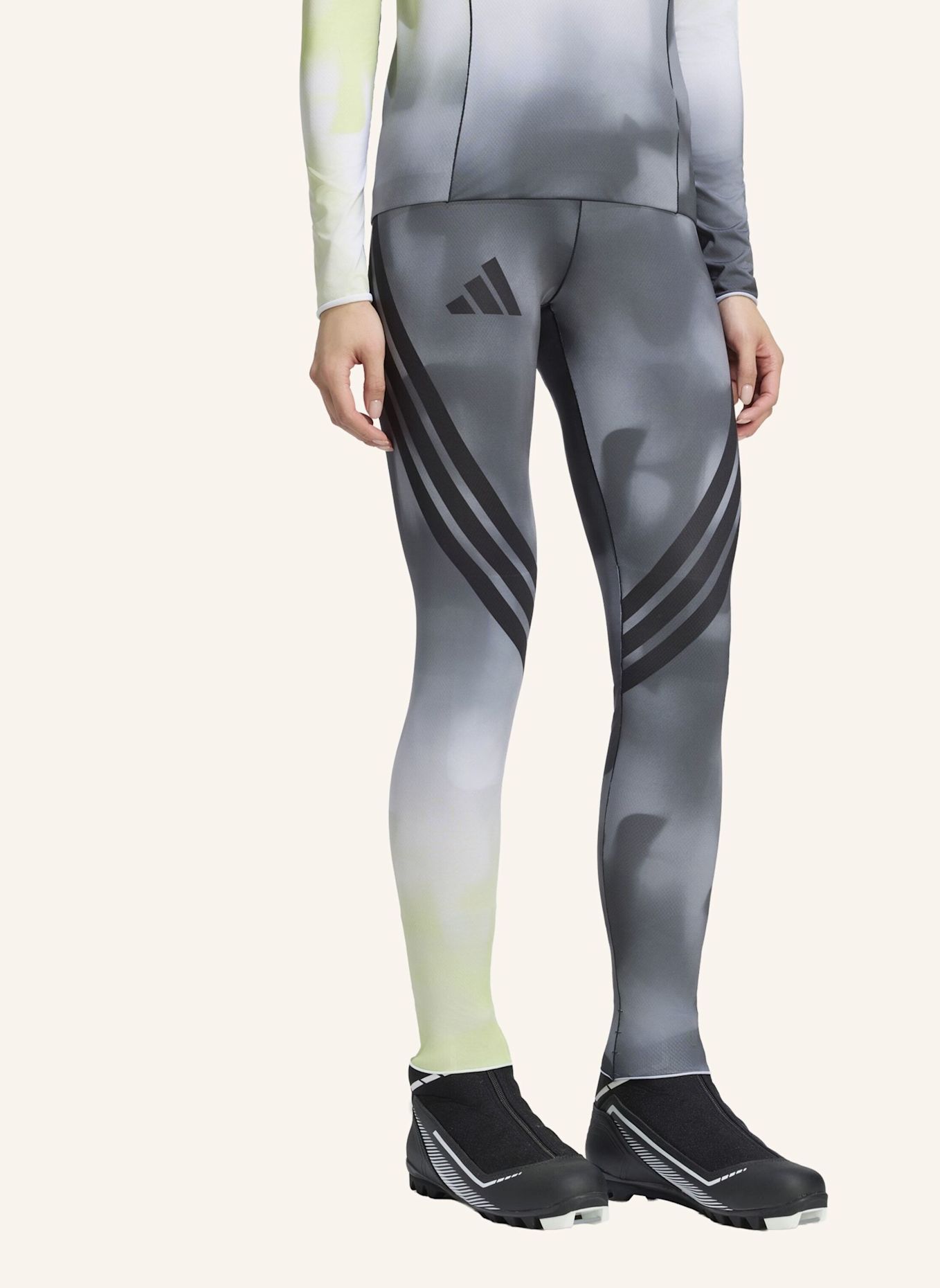 adidas TERREX TERREX XPERIOR PRO XC-SKI LEGGINGS: GELB / HELLGELB