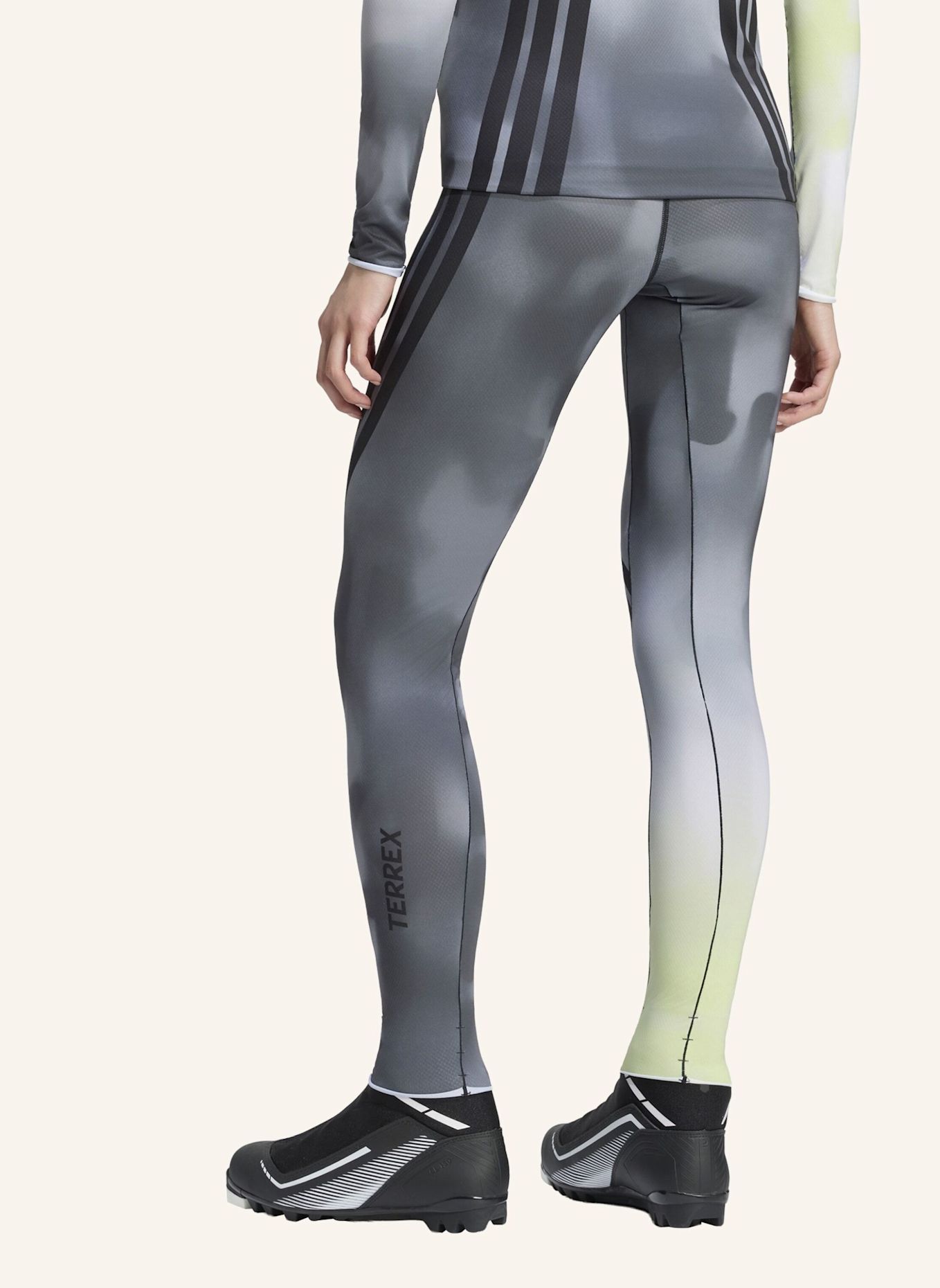 adidas TERREX TERREX XPERIOR PRO XC-SKI LEGGINGS: GELB / HELLGELB