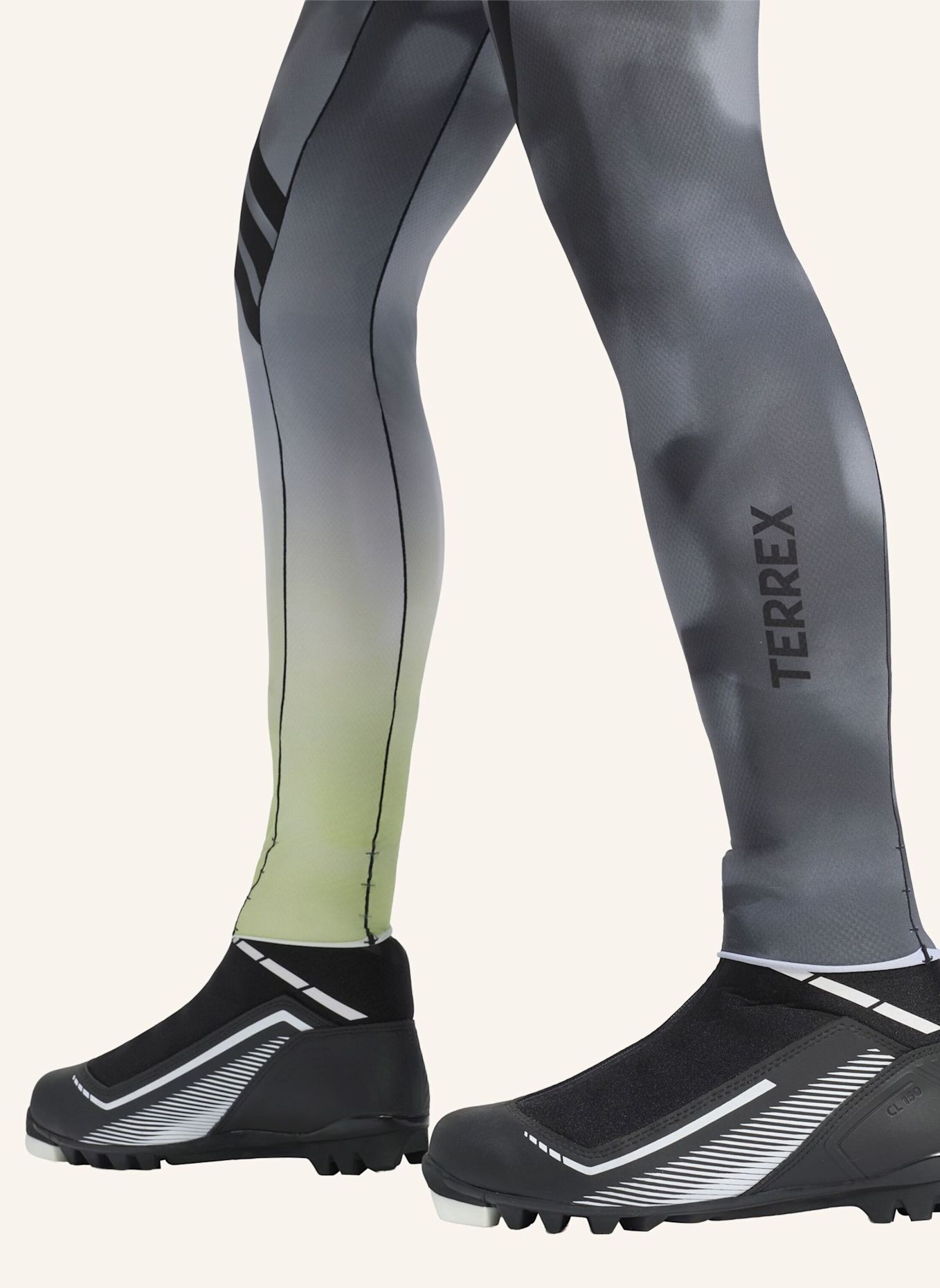 adidas TERREX TERREX XPERIOR PRO XC-SKI LEGGINGS: GELB / HELLGELB