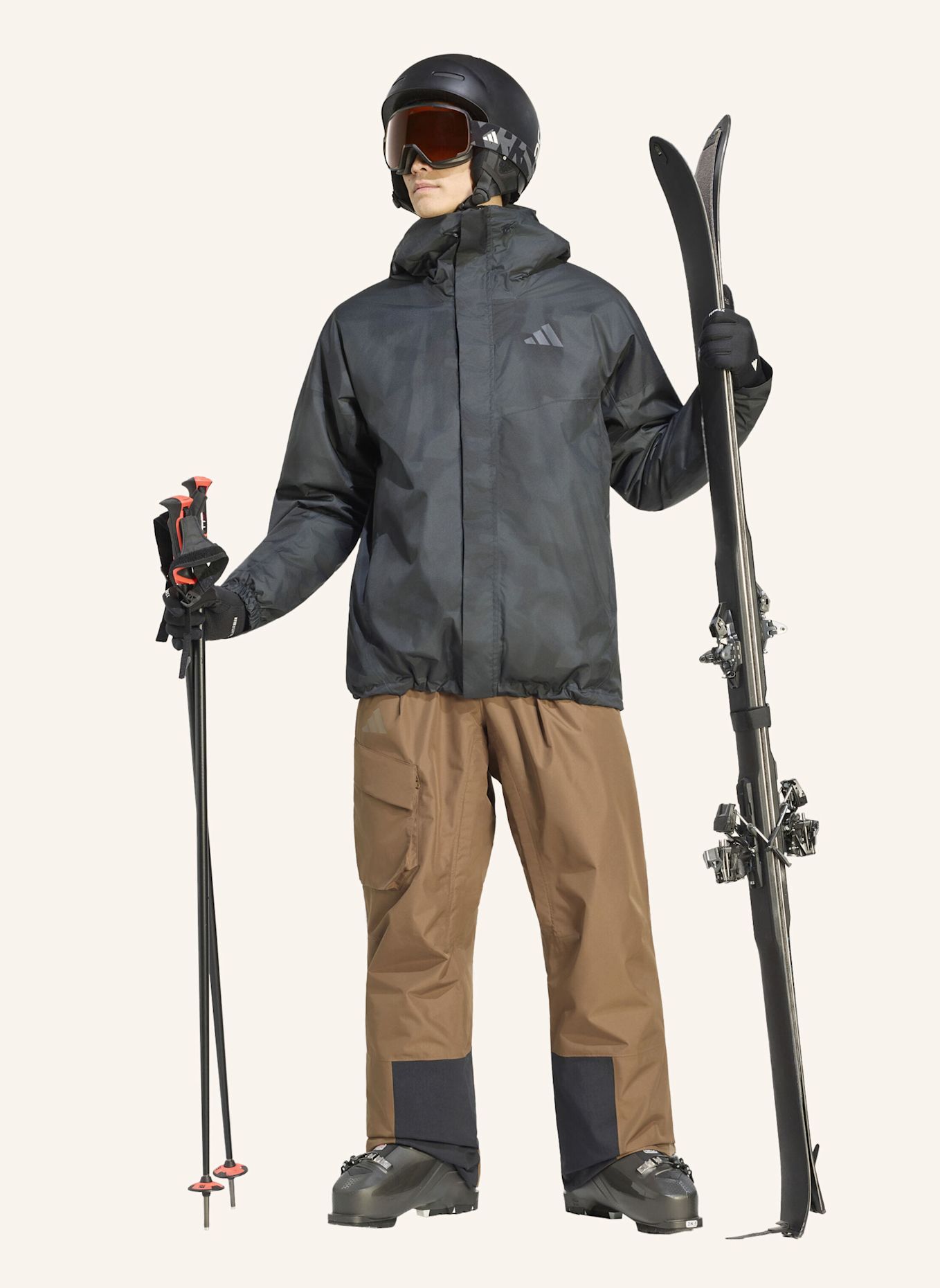adidas TERREX TERREX XPLORIC CLIMAPROOF HOSE, 2-LAGIG, ISOLIERT: BRAUN