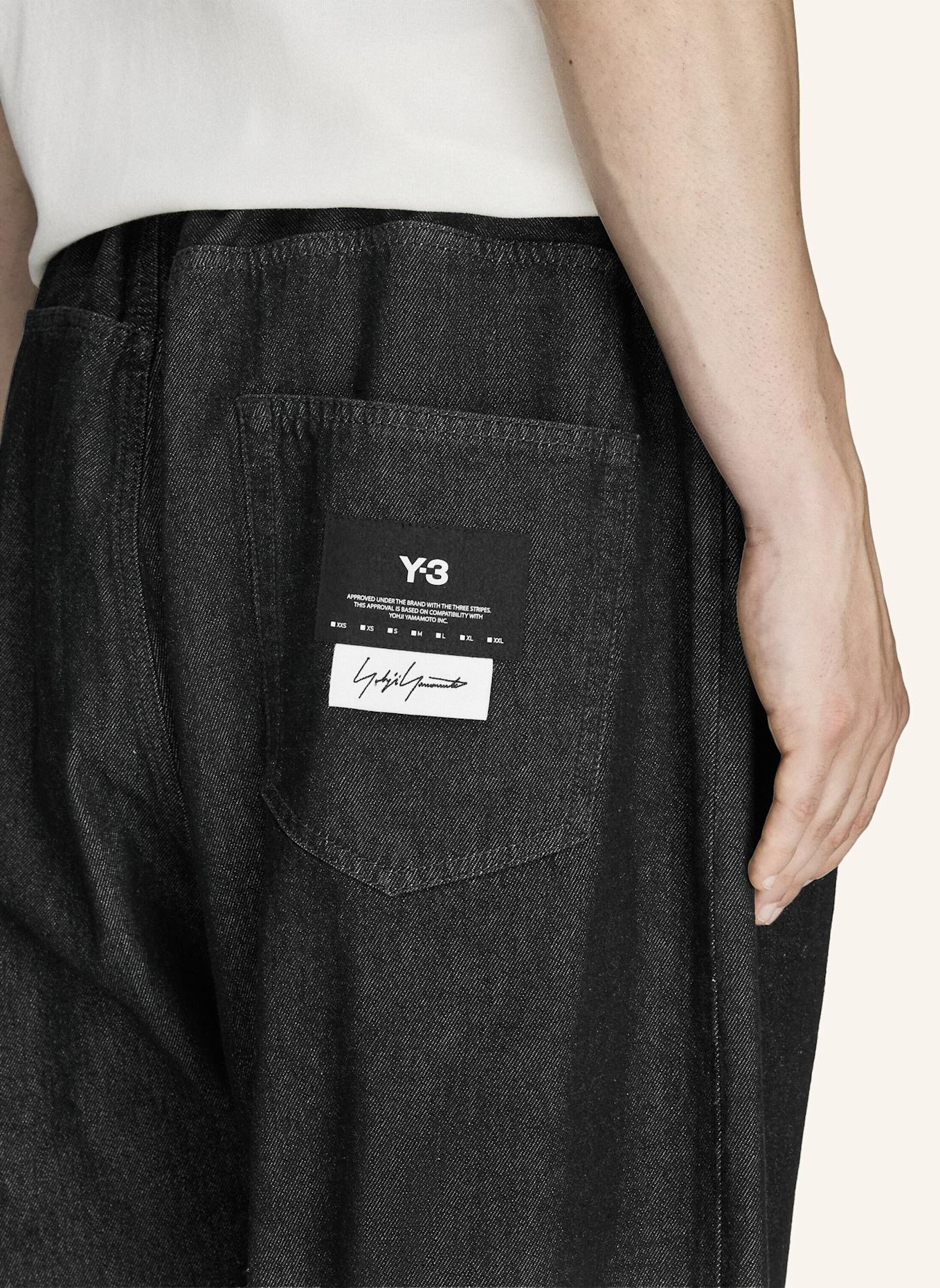 Y-3 Y-3 DENIM HOSE: SCHWARZ