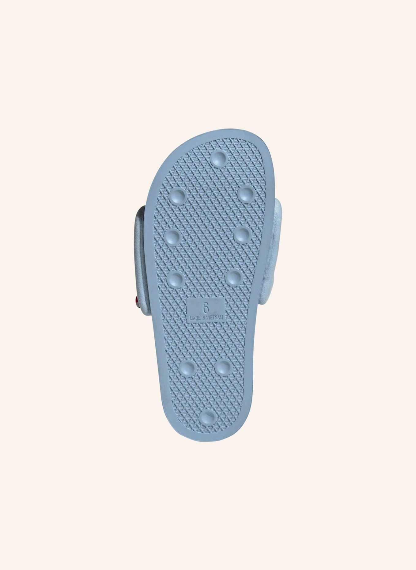 adidas Originals CARE BEARS X ADIDAS ADILETTEN: BLAU/ WEISS