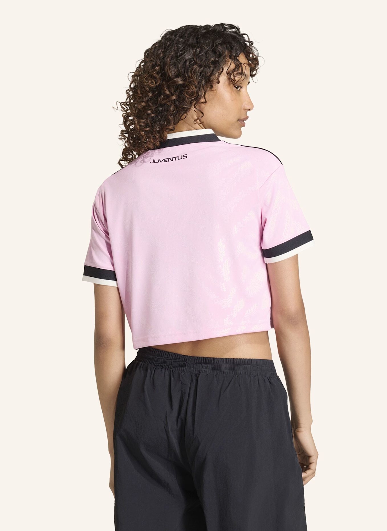 adidas JUVENTUS TURIN 26/27 AUSWÄRTSTRIKOT, KÜRZER GESCHNITTEN: SCHWARZ