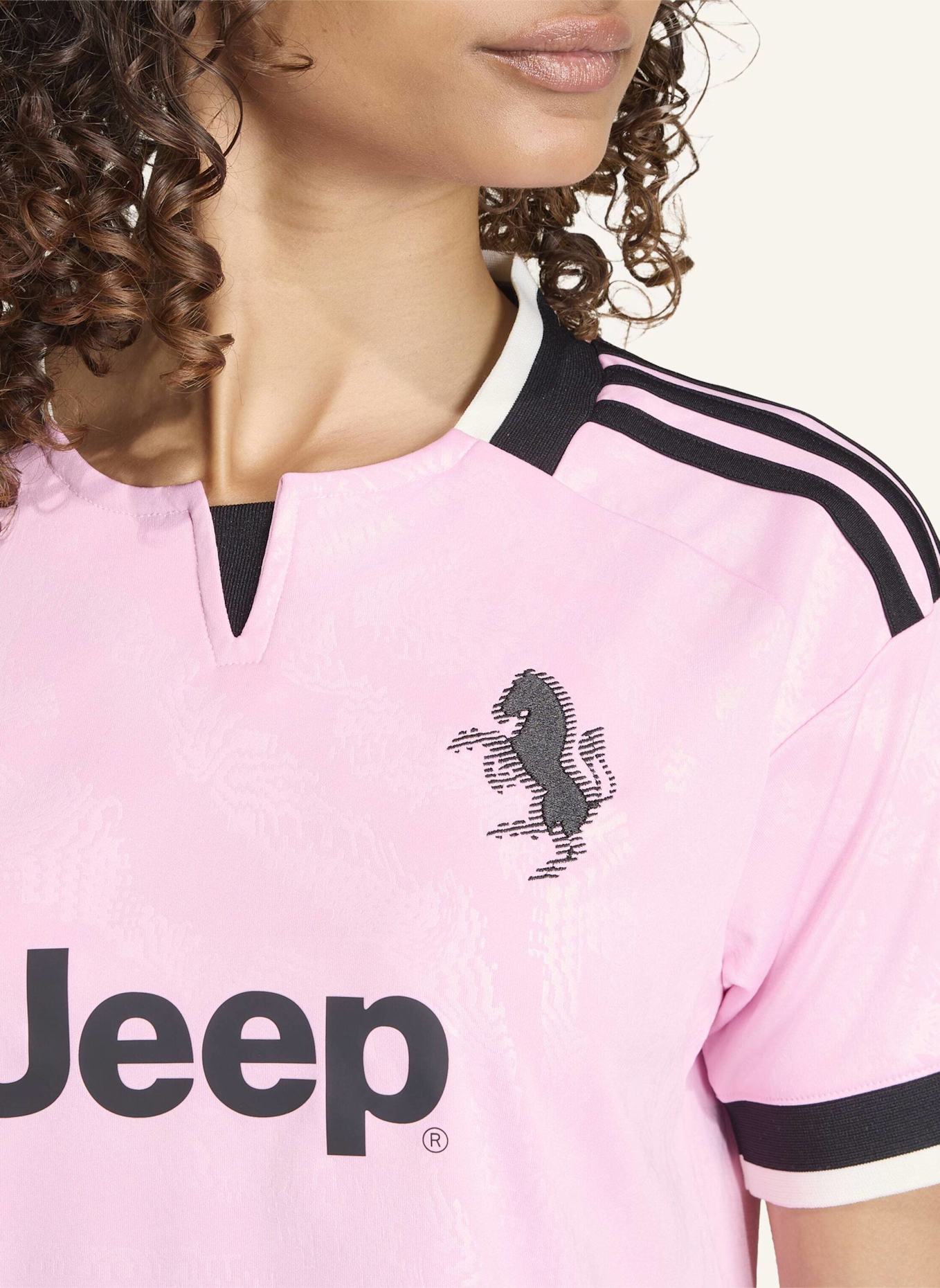 adidas JUVENTUS TURIN 26/27 AUSWÄRTSTRIKOT, KÜRZER GESCHNITTEN: SCHWARZ