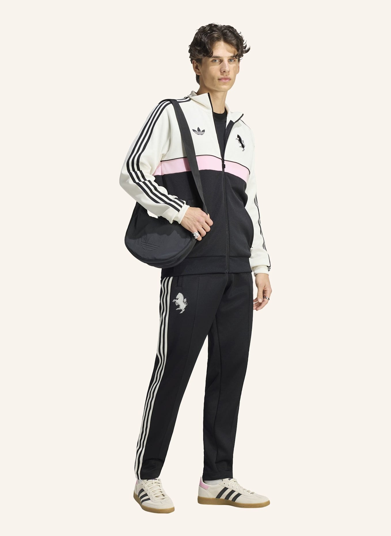 adidas JUVENTUS TURIN ORIGINALS JACKE: WEISS/ SCHWARZ