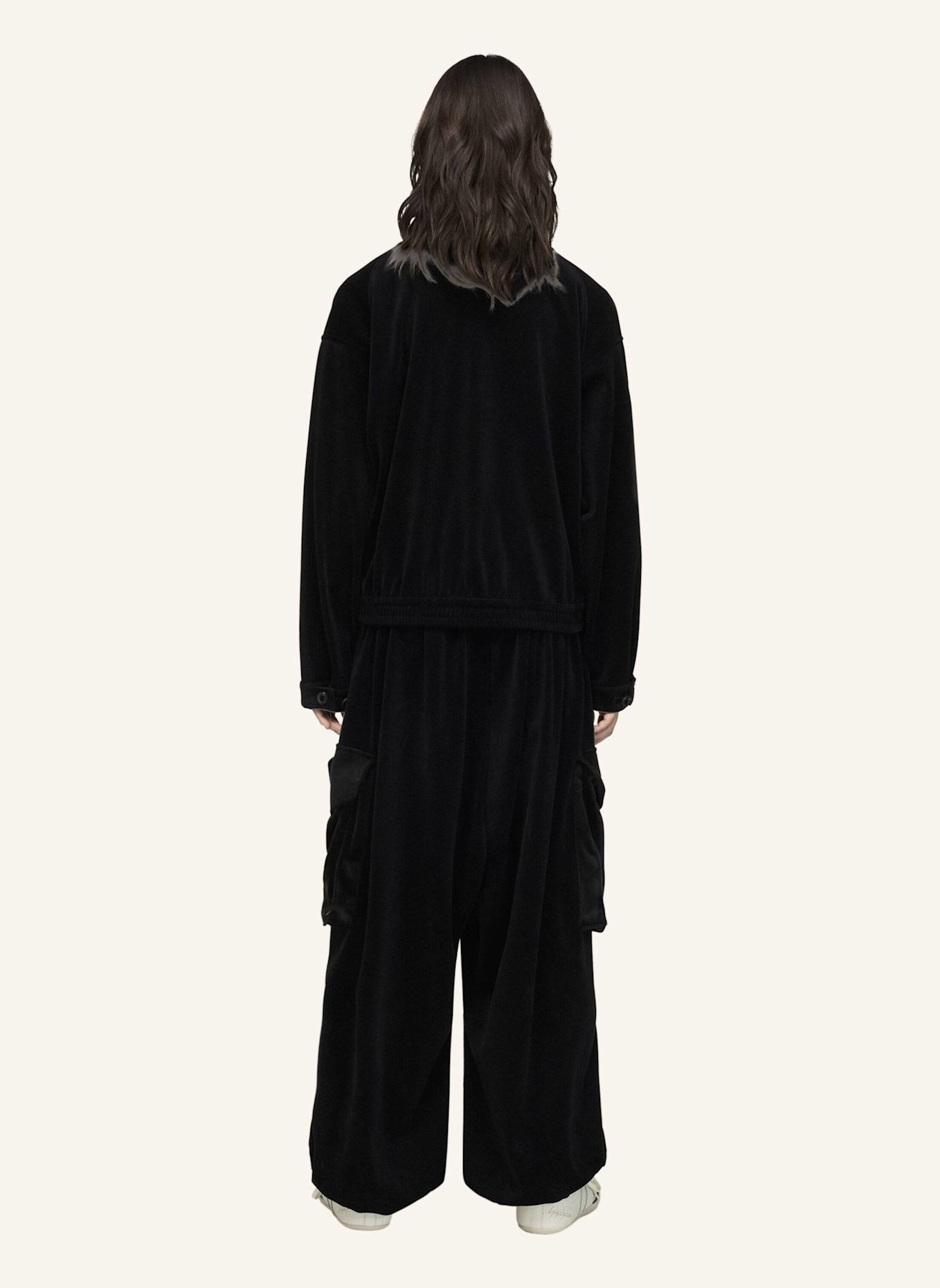 Y-3 Y-3 UTILITY BLOUSONJACKE, SAMT, CORD: SCHWARZ