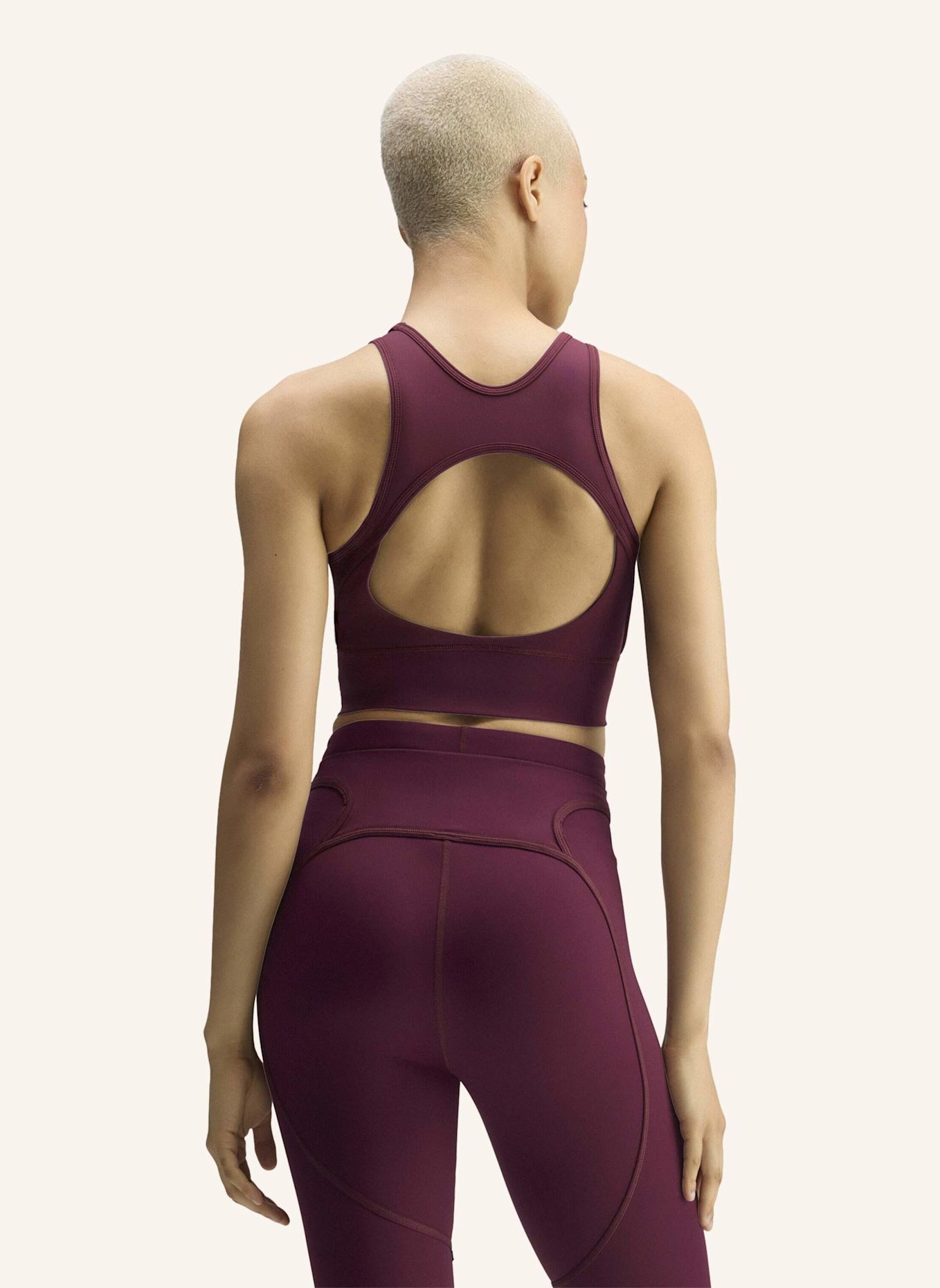 adidas by Stella McCartney Cropped-Top ADIDAS BY STELLA MCCARTNEY: ROT