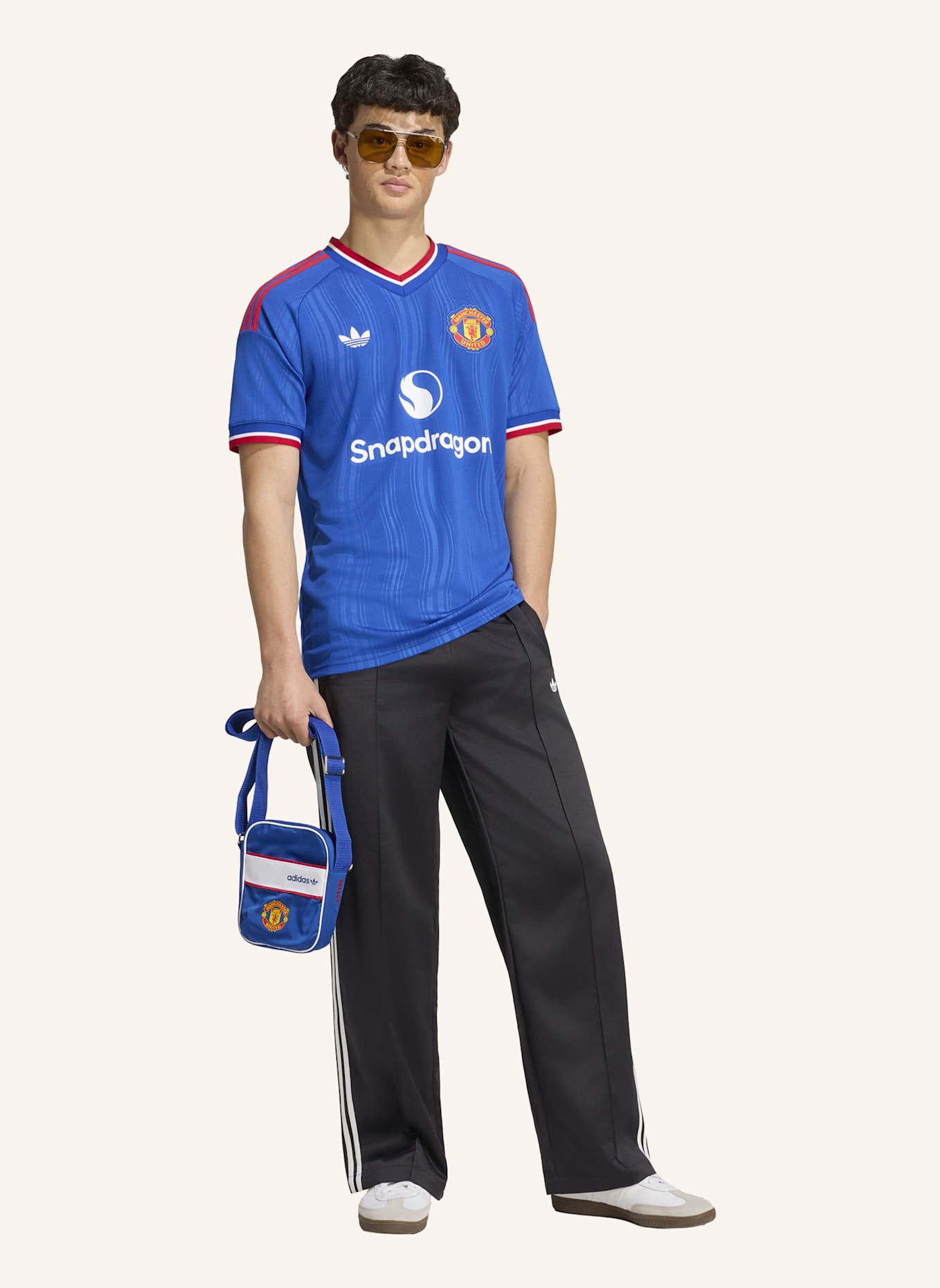 adidas MANCHESTER UNITED 26/27 AUSWÄRTSTRIKOT: BLAU