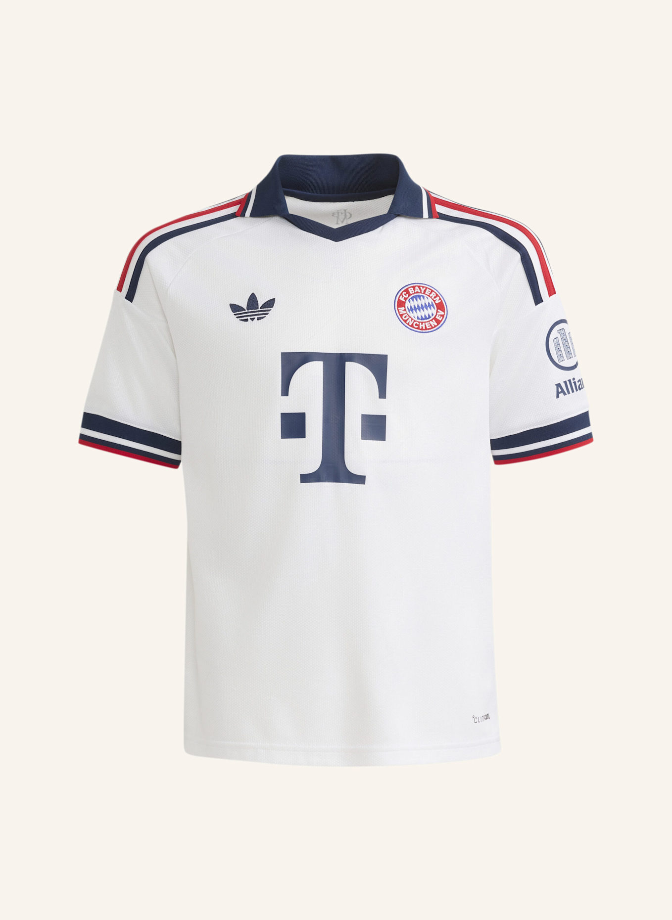 adidas FC BAYERN MÜNCHEN 26/27 KIDS AUSWÄRTSTRIKOT: WEISS
