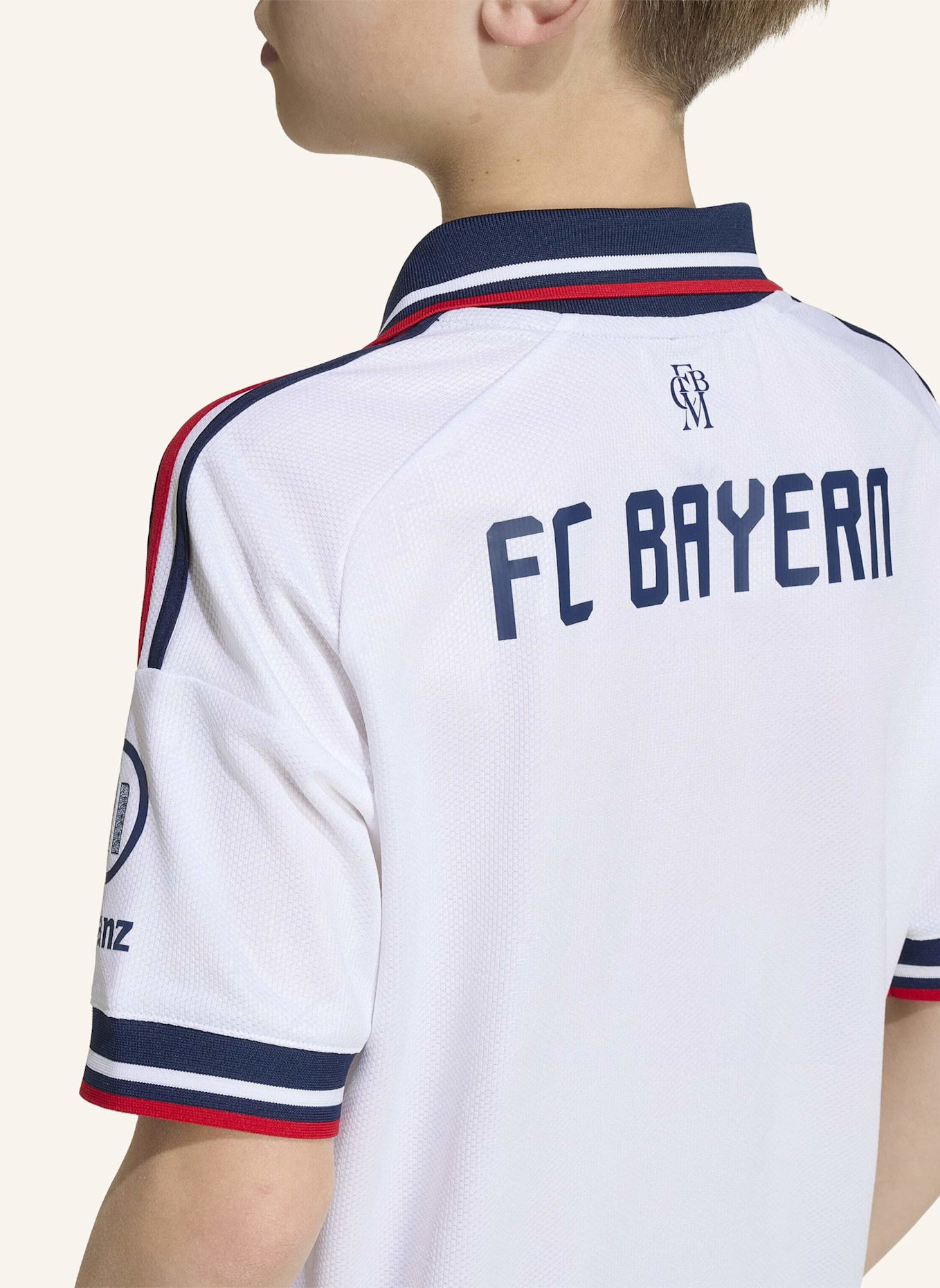 adidas FC BAYERN MÜNCHEN 26/27 KIDS AUSWÄRTSTRIKOT: WEISS