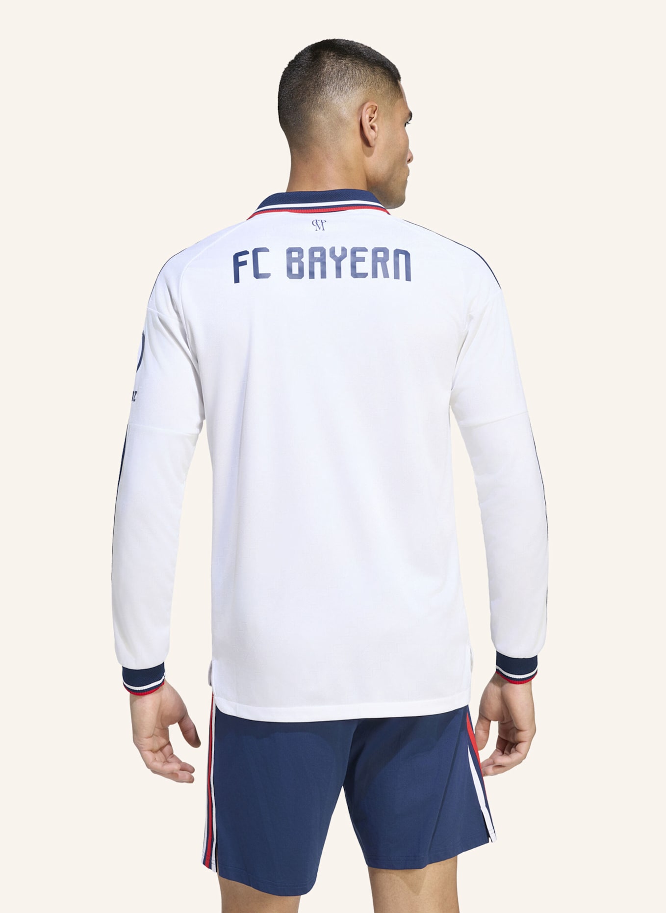 adidas FC BAYERN MÜNCHEN 26/27 AUTHENTIC AUSWÄRTSTRIKOT, LANGÄRMELIG: WEISS