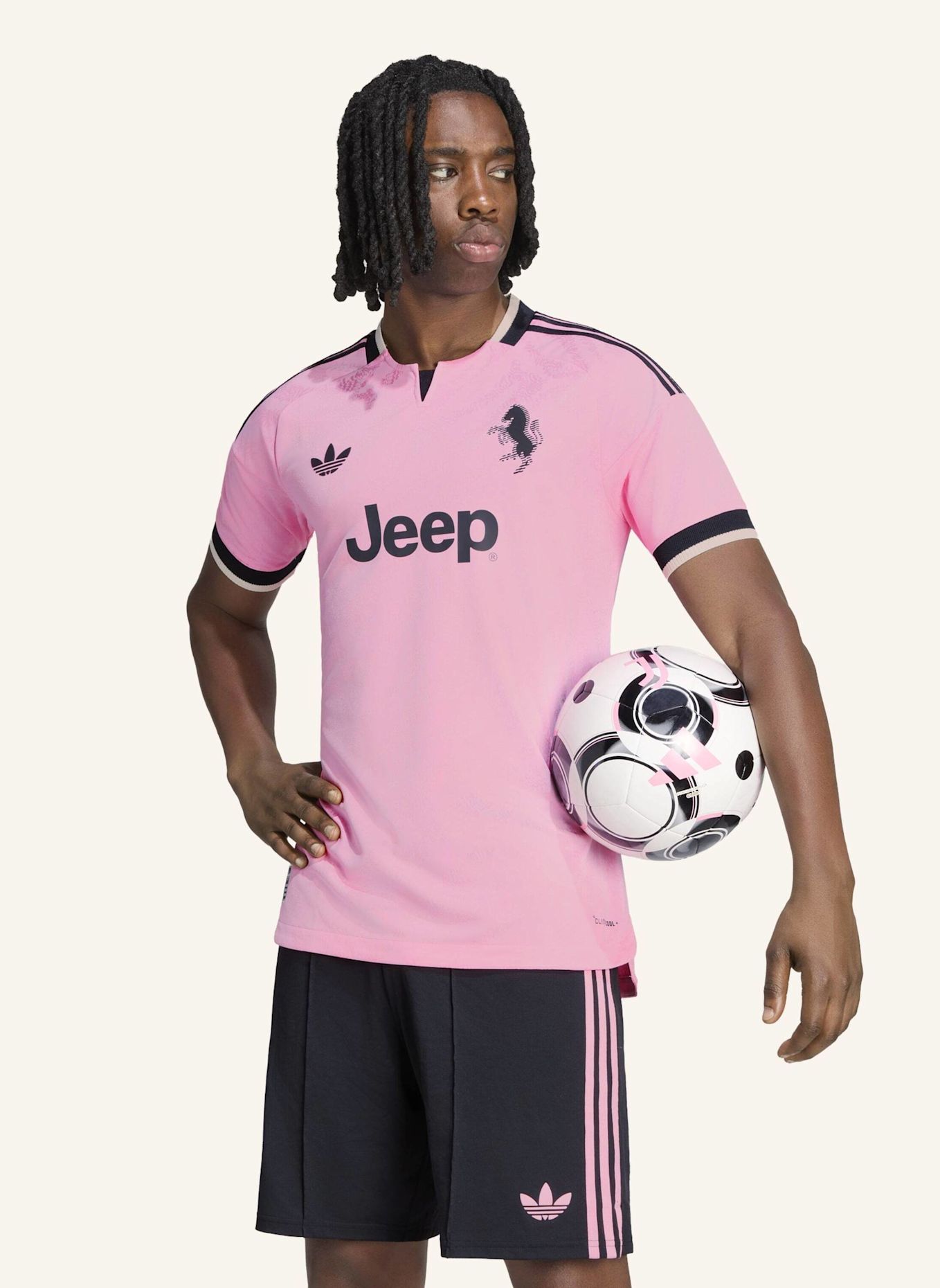 adidas JUVENTUS TURIN 26/27 AUTHENTIC AUSWÄRTSTRIKOT: SCHWARZ